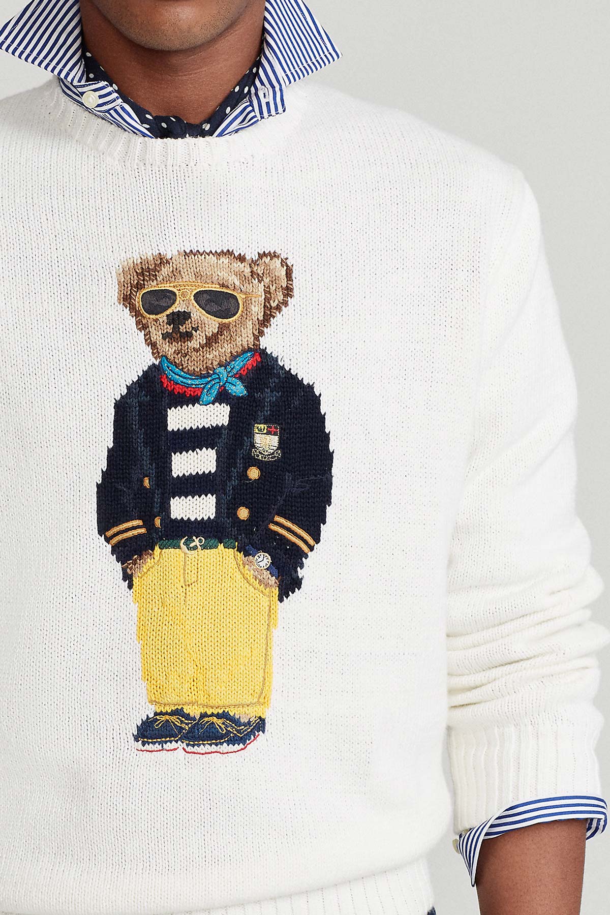 Polo Ralph Lauren Polo Bear Keten Triko-Libas Trendy Fashion Store