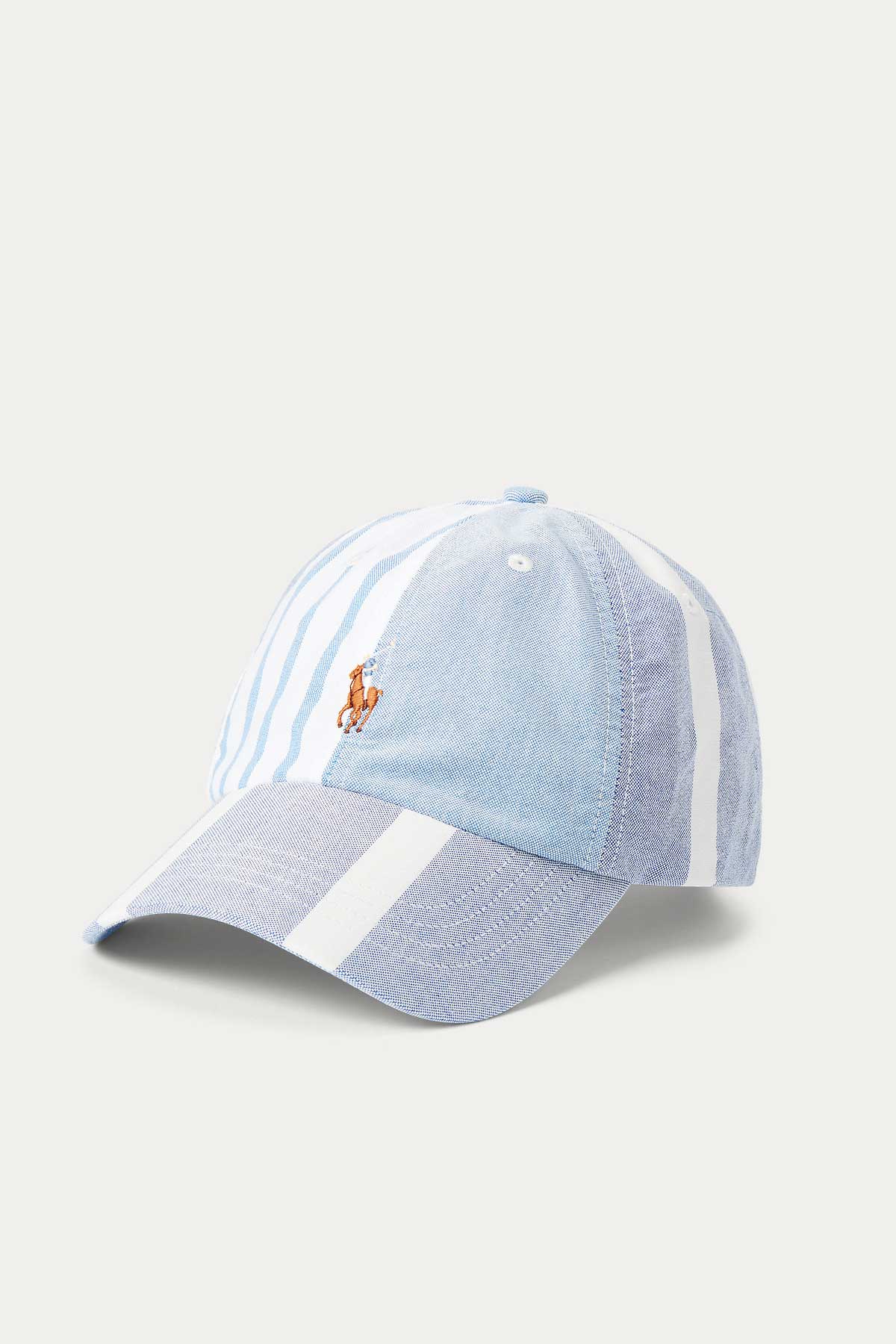 Polo Ralph Lauren Çizgili Oxford Şapka-Libas Trendy Fashion Store