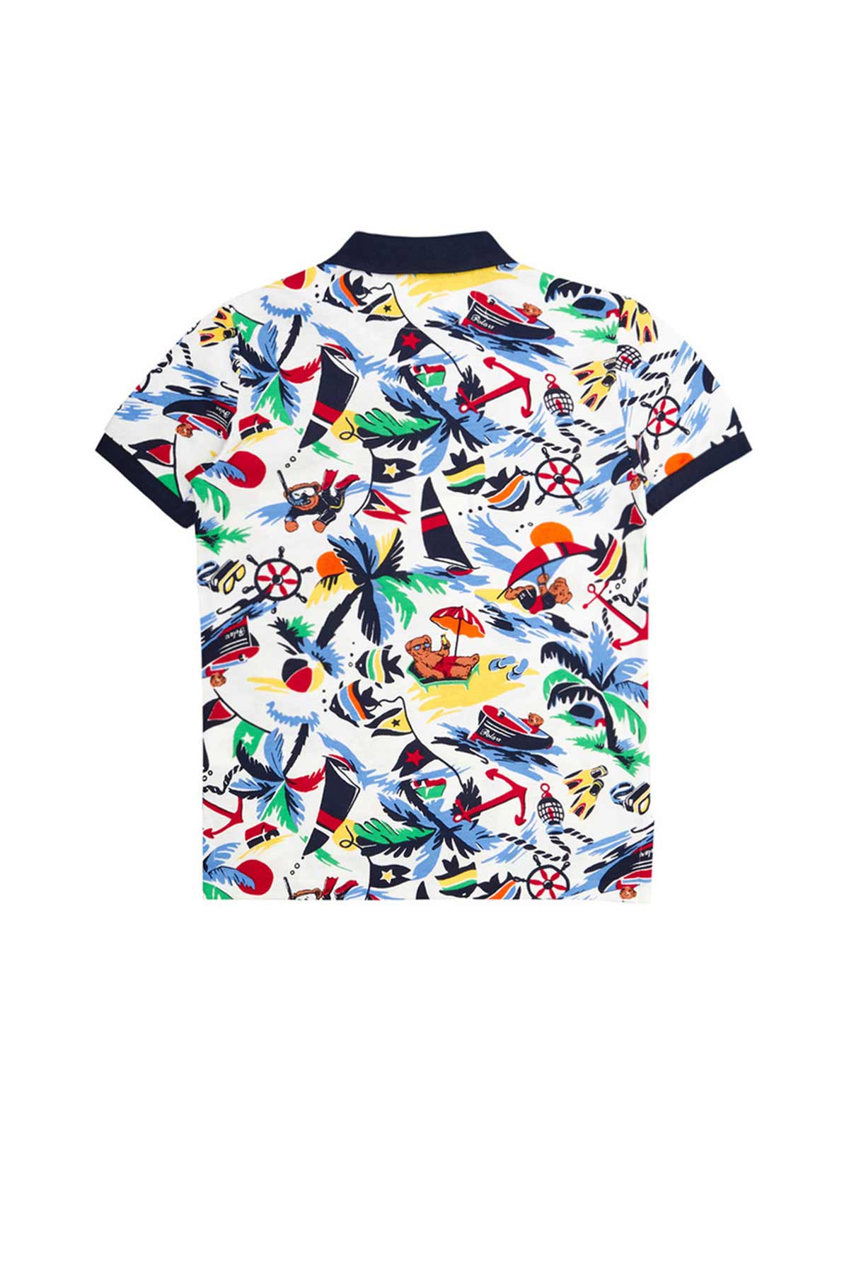 Polo Ralph Lauren 5-7 Yaş Erkek Çocuk Polo Bear Polo Yaka T-shirt-Libas Trendy Fashion Store