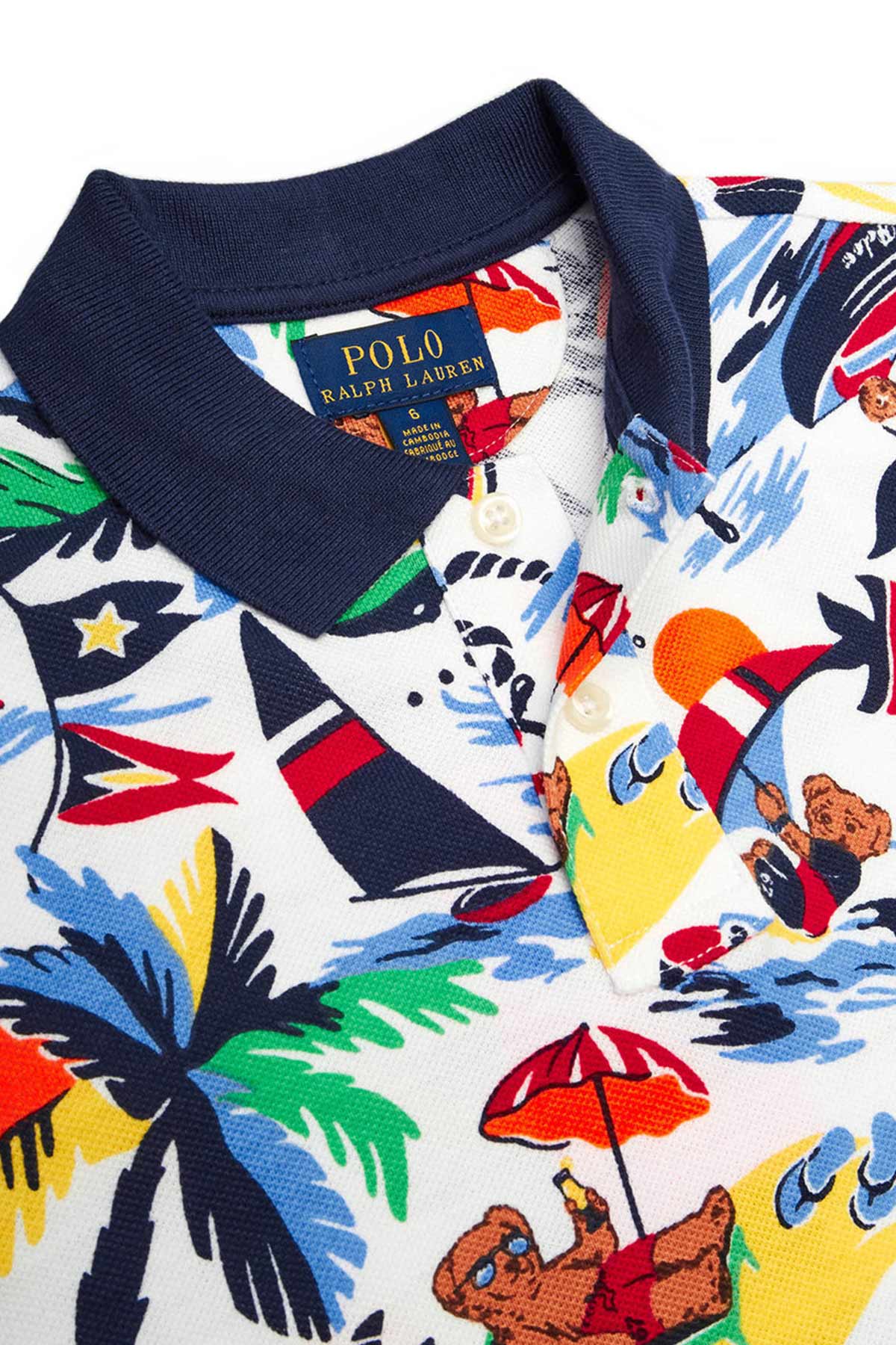 Polo Ralph Lauren S-M Erkek Çocuk Polo Yaka Polo Bear T-shirt-Libas Trendy Fashion Store