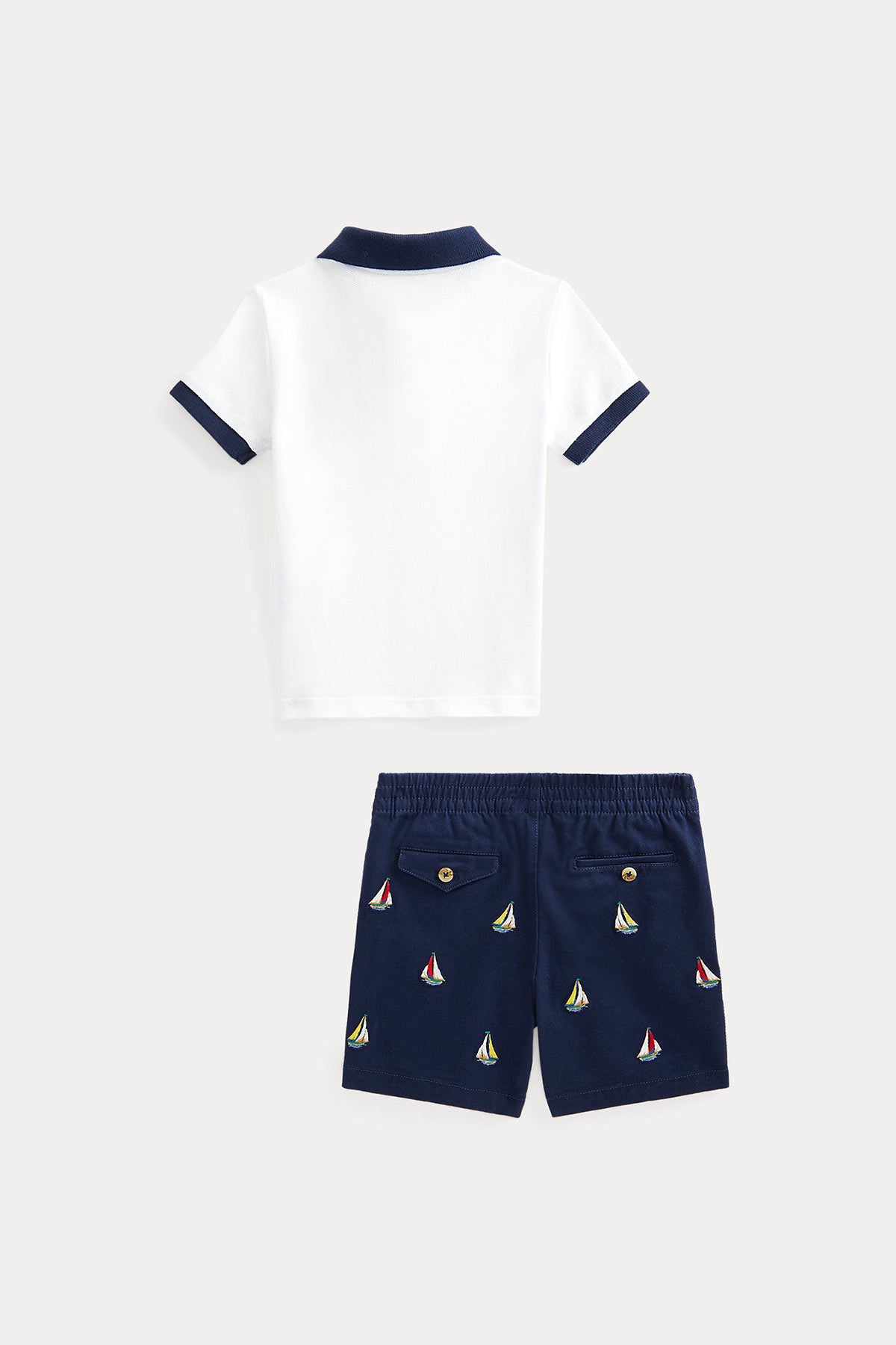 Polo Ralph Lauren 12-24 Ay Erkek Bebek T-shirt - Şort Set-Libas Trendy Fashion Store