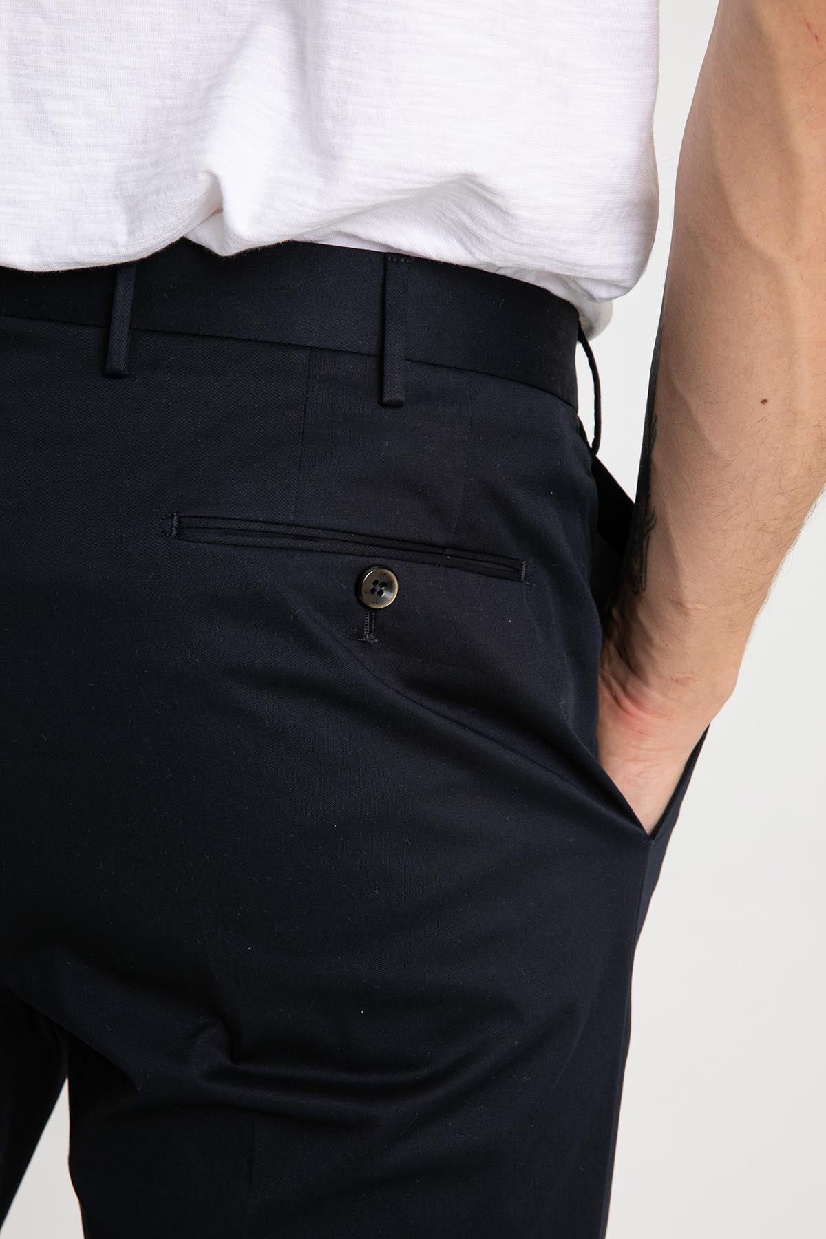 Pantaloni Torino Flicker Kalın Duble Paça Tek Pile Pantolon-Libas Trendy Fashion Store