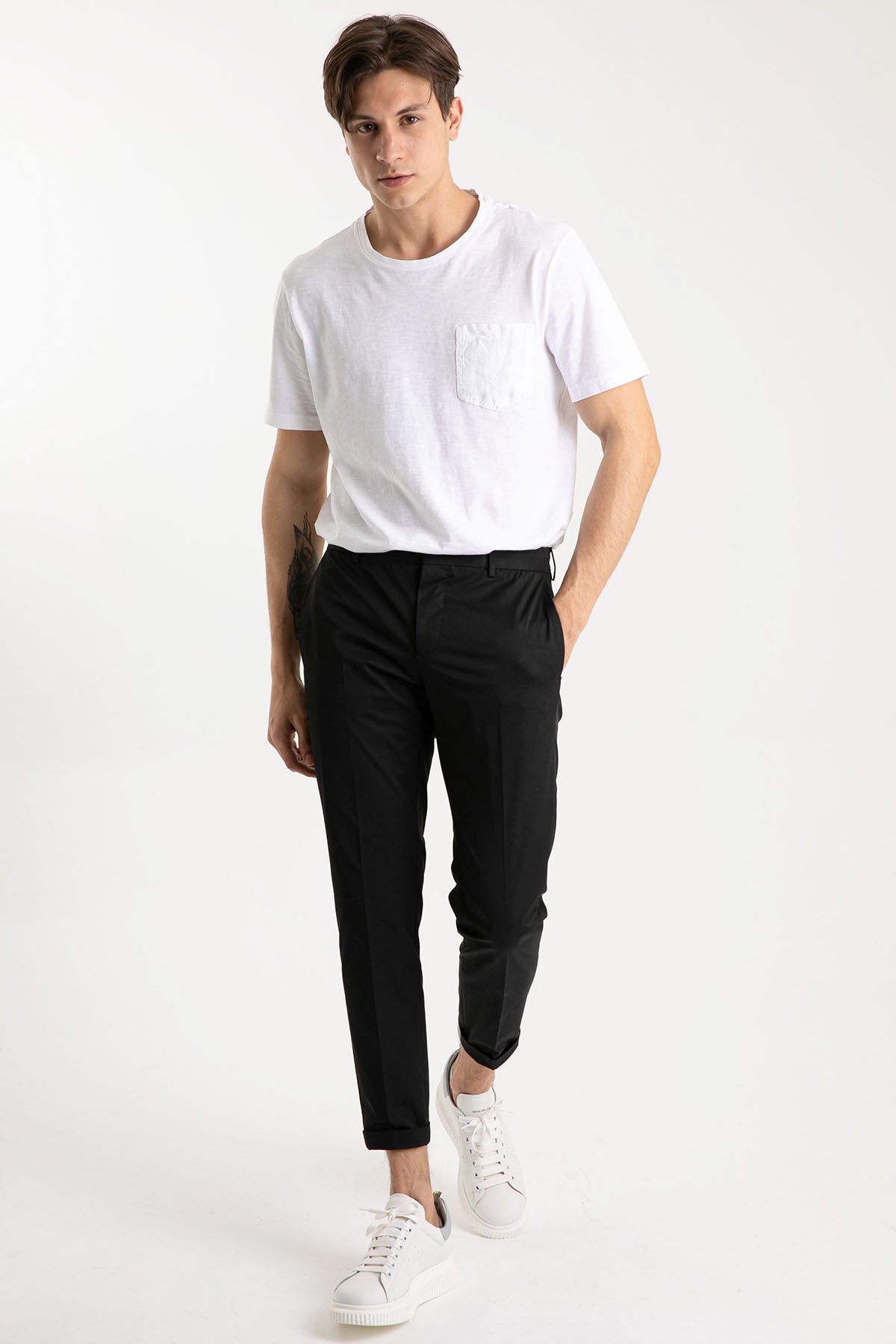 Pantaloni Torino Epsilon Stretch Yandan Cepli Pantolon-Libas Trendy Fashion Store