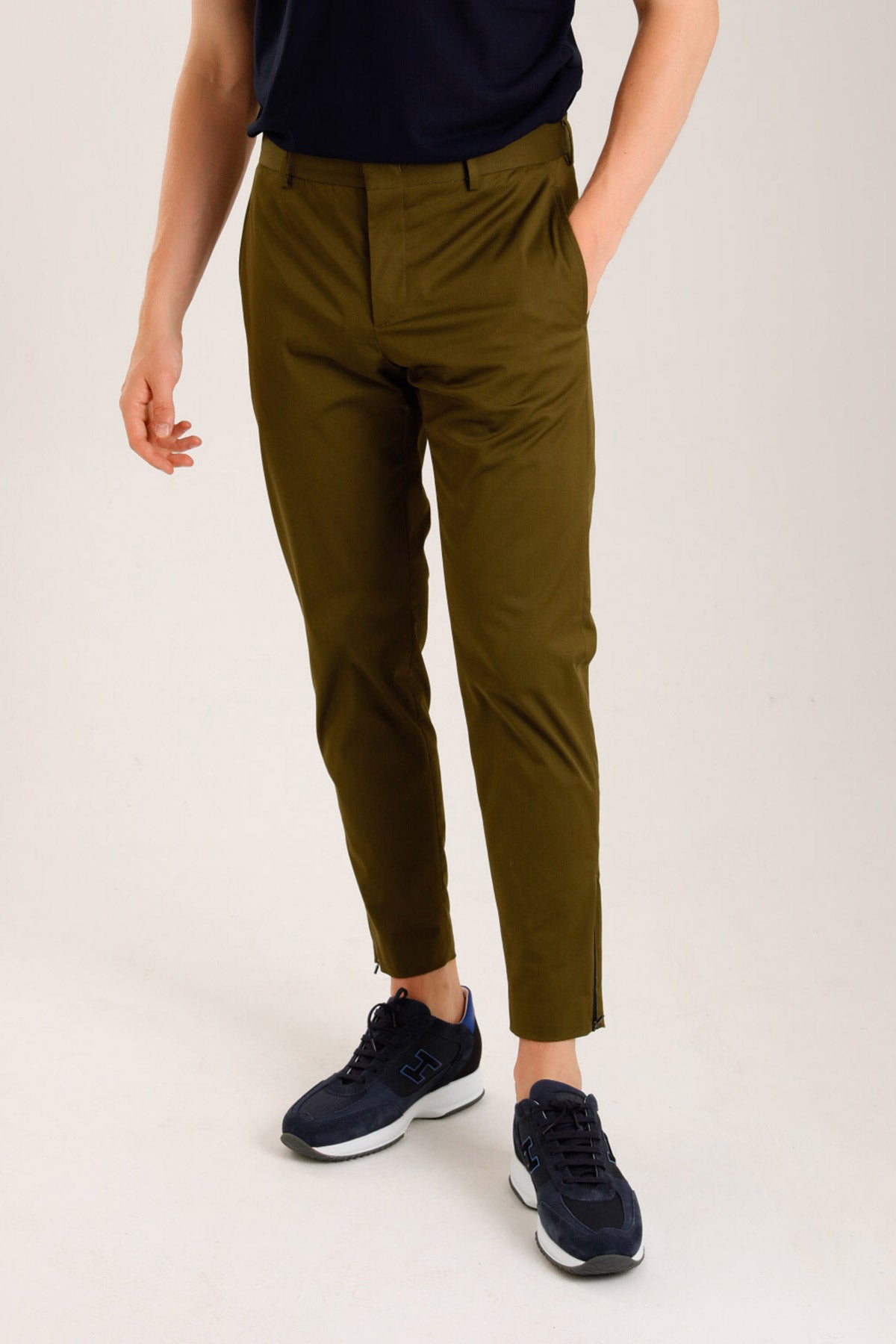 Pantaloni Torino Paçası Fermuarlı Epsilon Pantolon-Libas Trendy Fashion Store