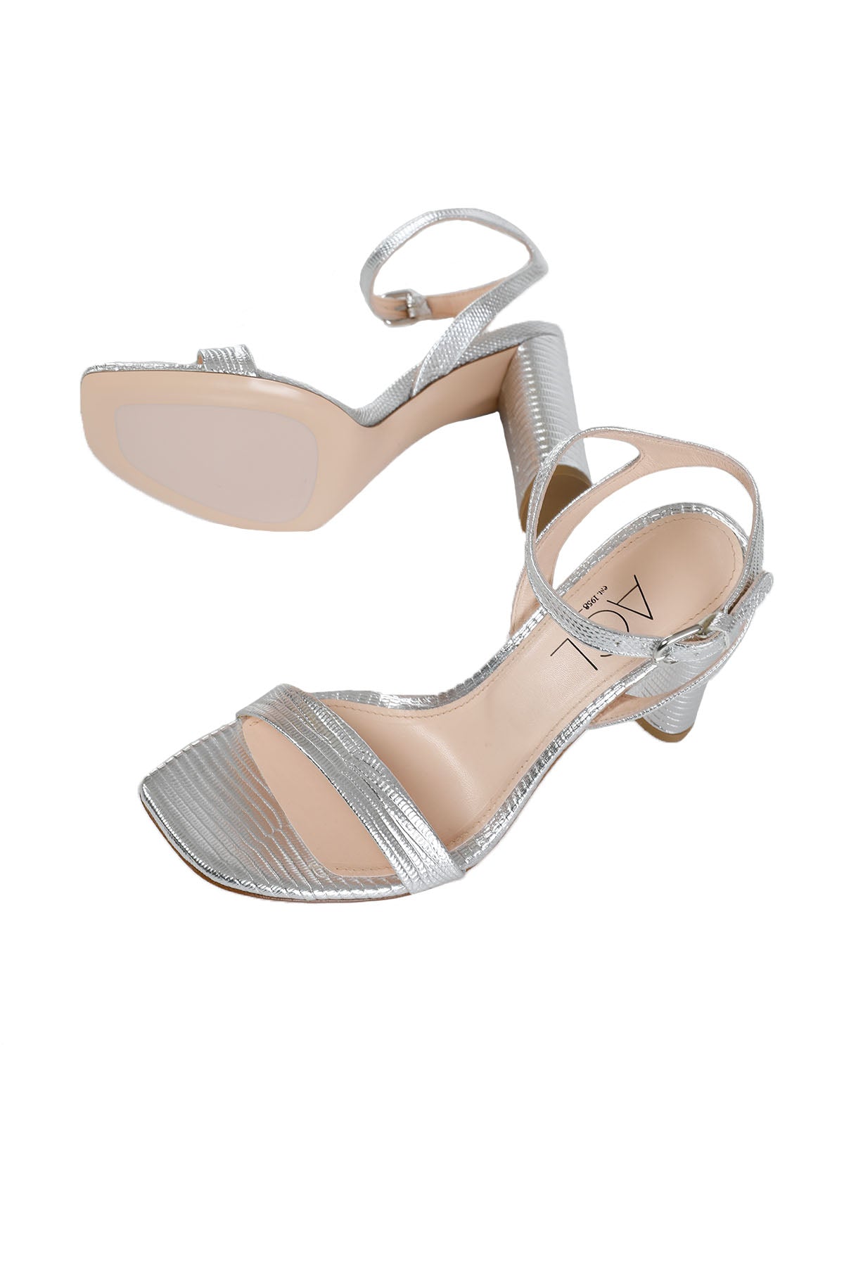 Agl Velda High Küt Burun Topuklu Sandalet Ayakkabı-Libas Trendy Fashion Store