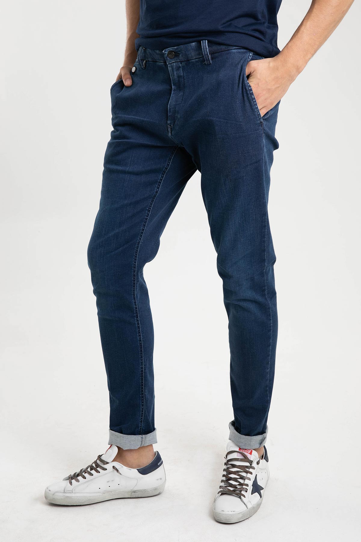 Replay Benni Hyperflex Yandan Cepli Denim Pantolon-Libas Trendy Fashion Store