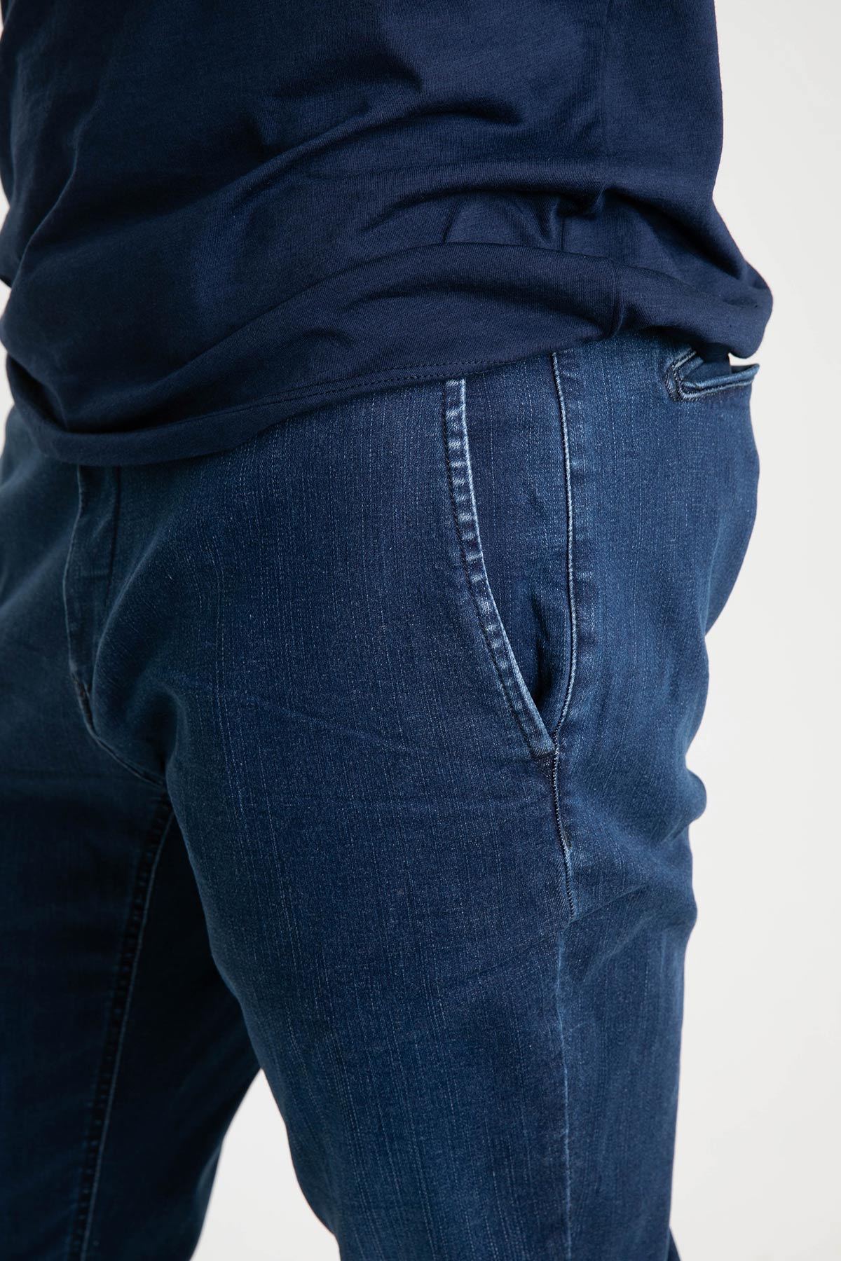 Replay Benni Hyperflex Yandan Cepli Denim Pantolon-Libas Trendy Fashion Store