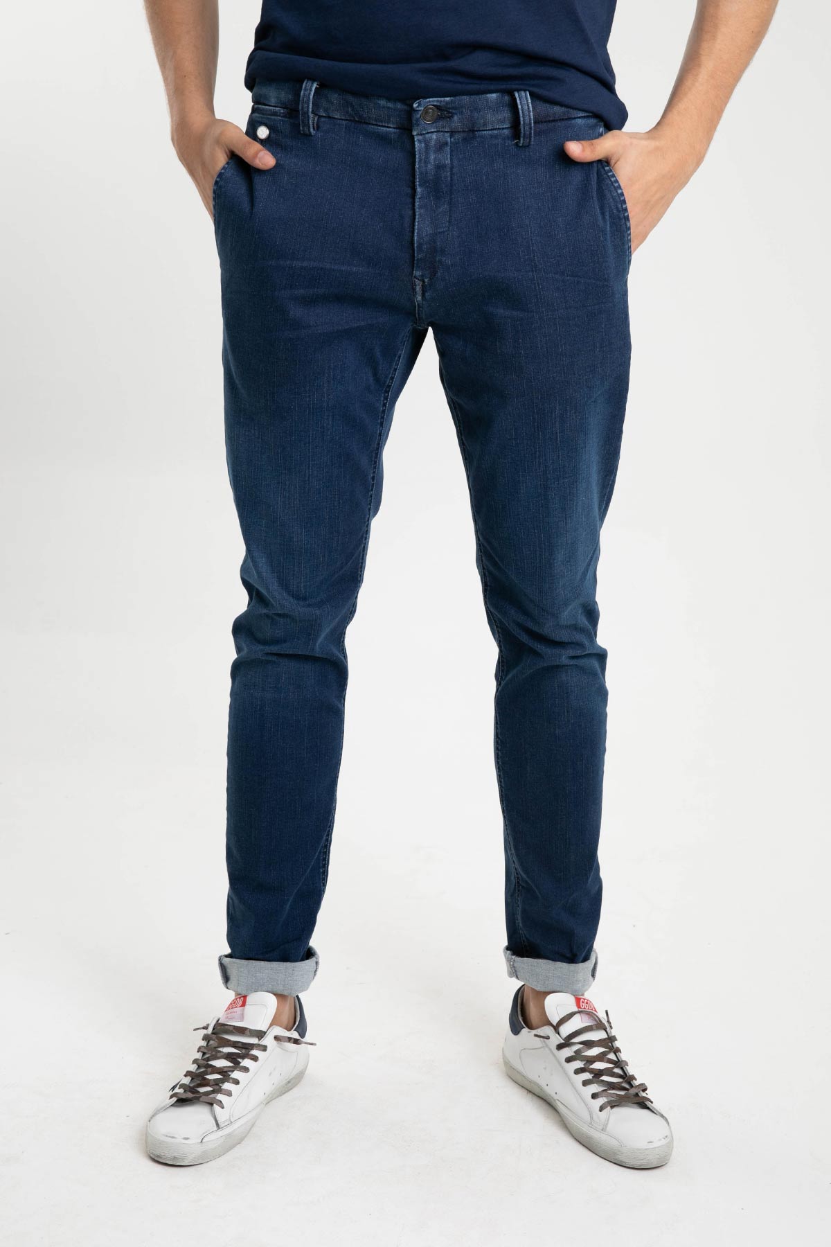 Replay Benni Hyperflex Yandan Cepli Denim Pantolon-Libas Trendy Fashion Store