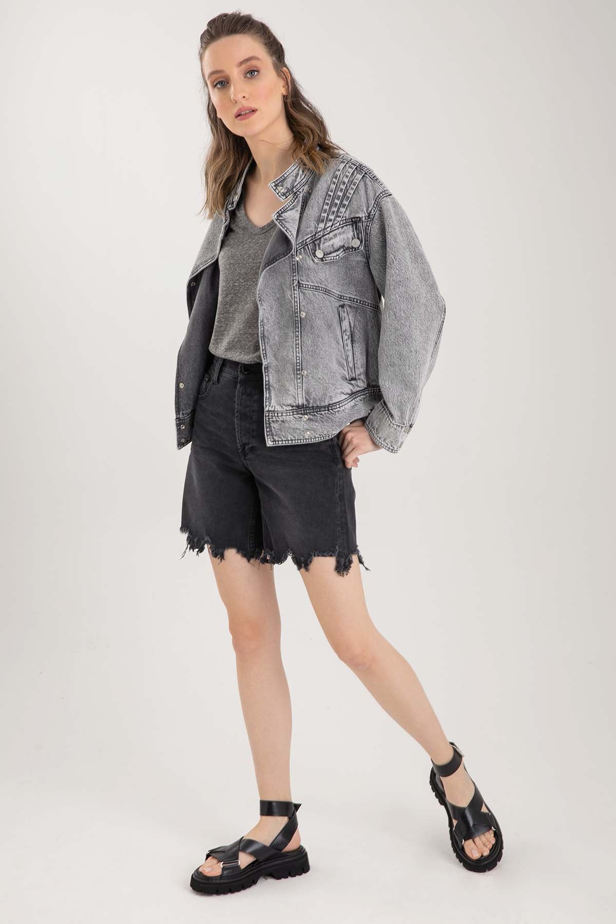 Replay Vintage Jean Ceket-Libas Trendy Fashion Store