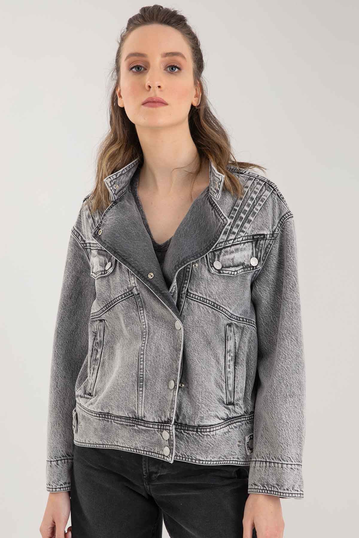 Replay Vintage Jean Ceket-Libas Trendy Fashion Store
