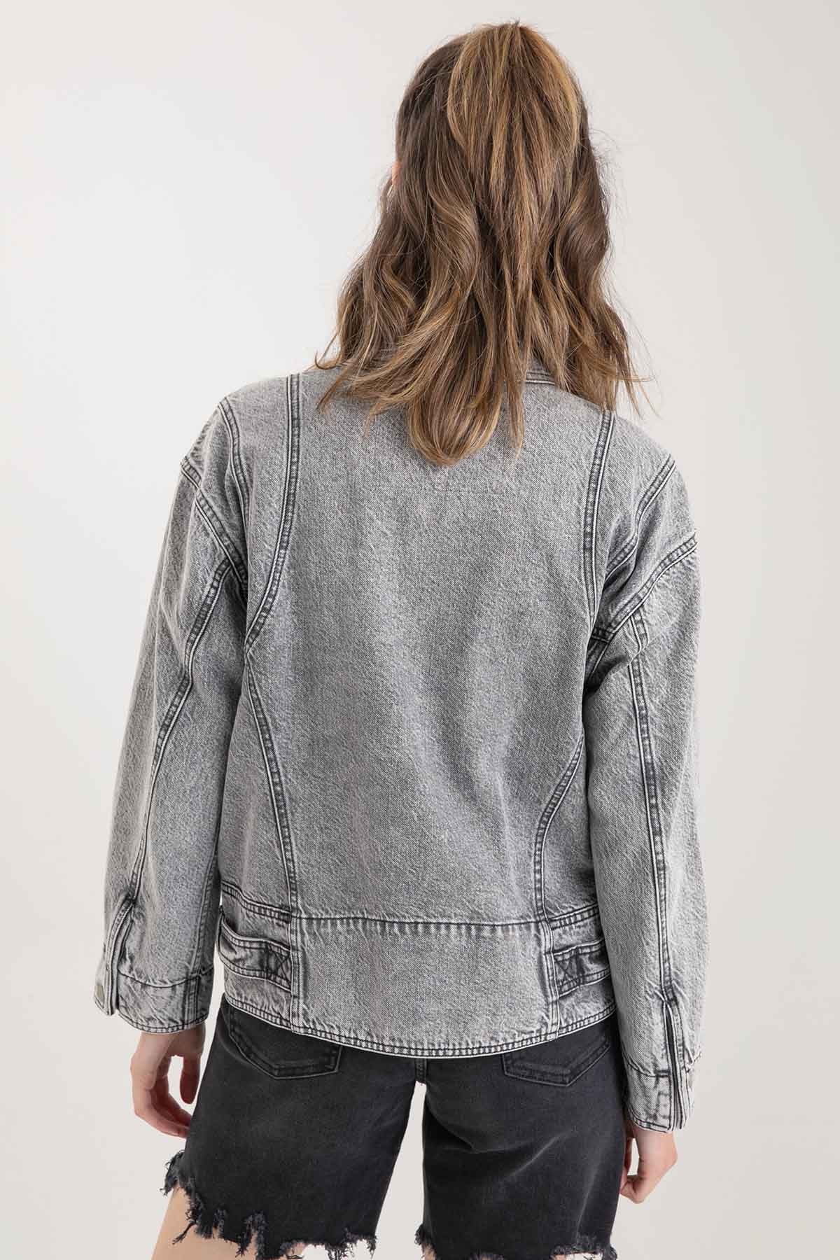 Replay Vintage Jean Ceket-Libas Trendy Fashion Store