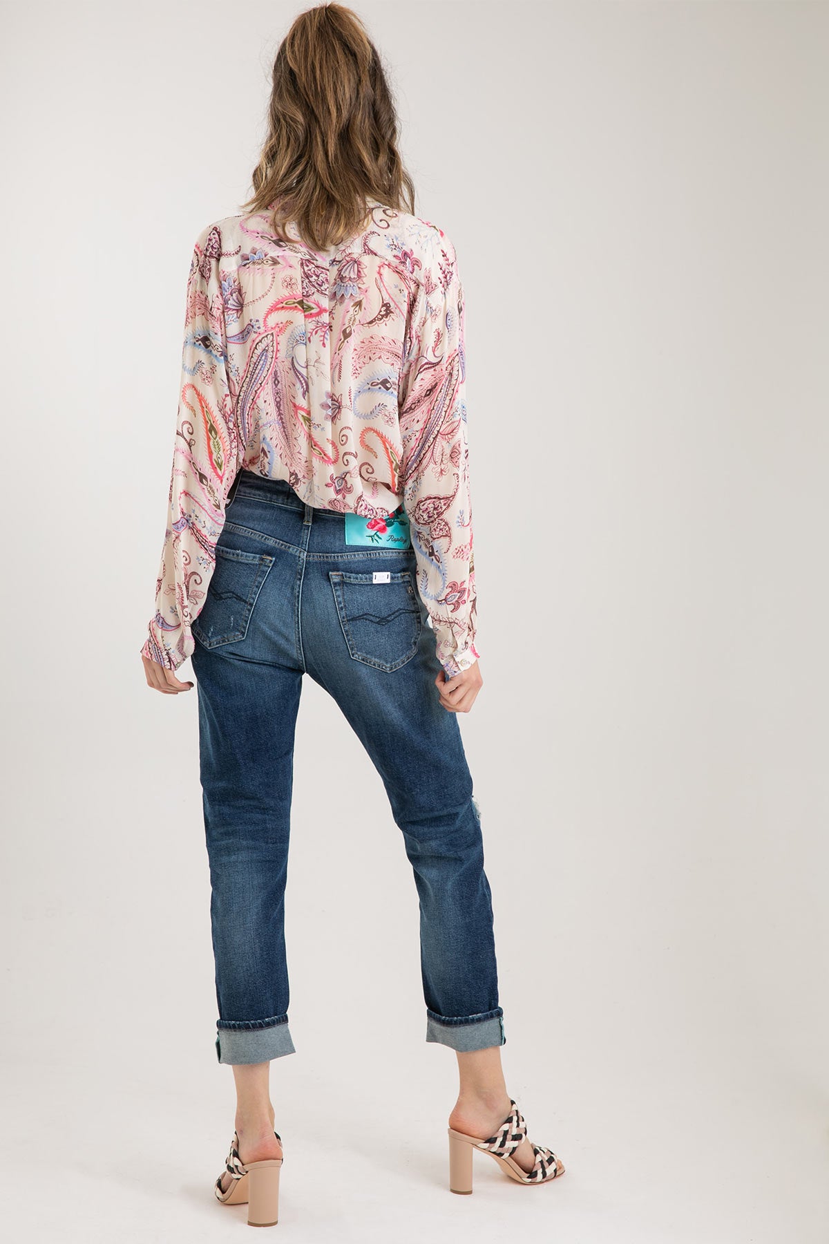 Replay Marty Slim Boyfriend Jeans-Libas Trendy Fashion Store