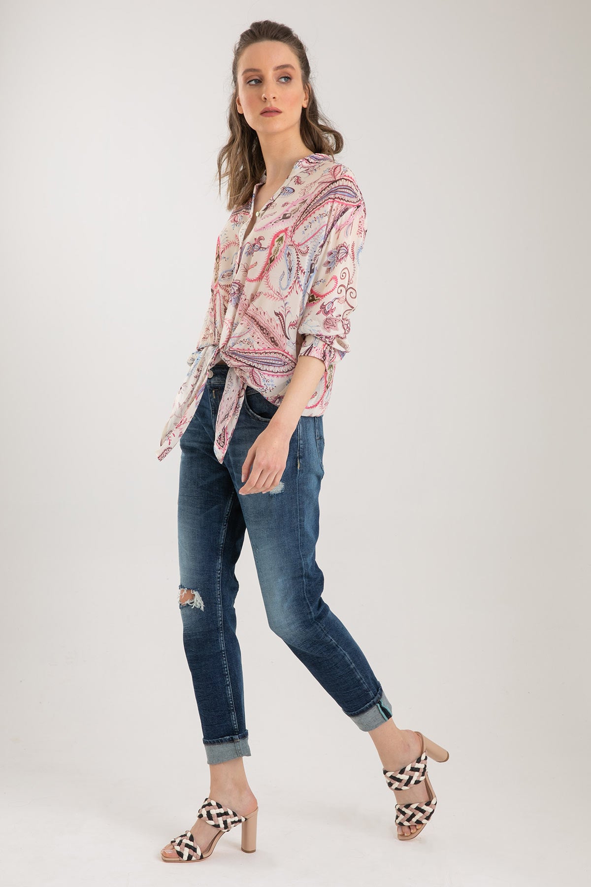 Replay Marty Slim Boyfriend Jeans-Libas Trendy Fashion Store