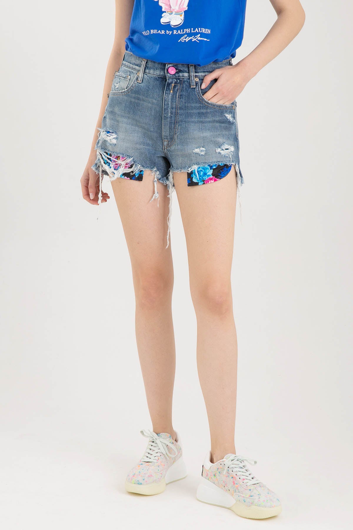 Replay Yırtık Detaylı Jean Şort-Libas Trendy Fashion Store