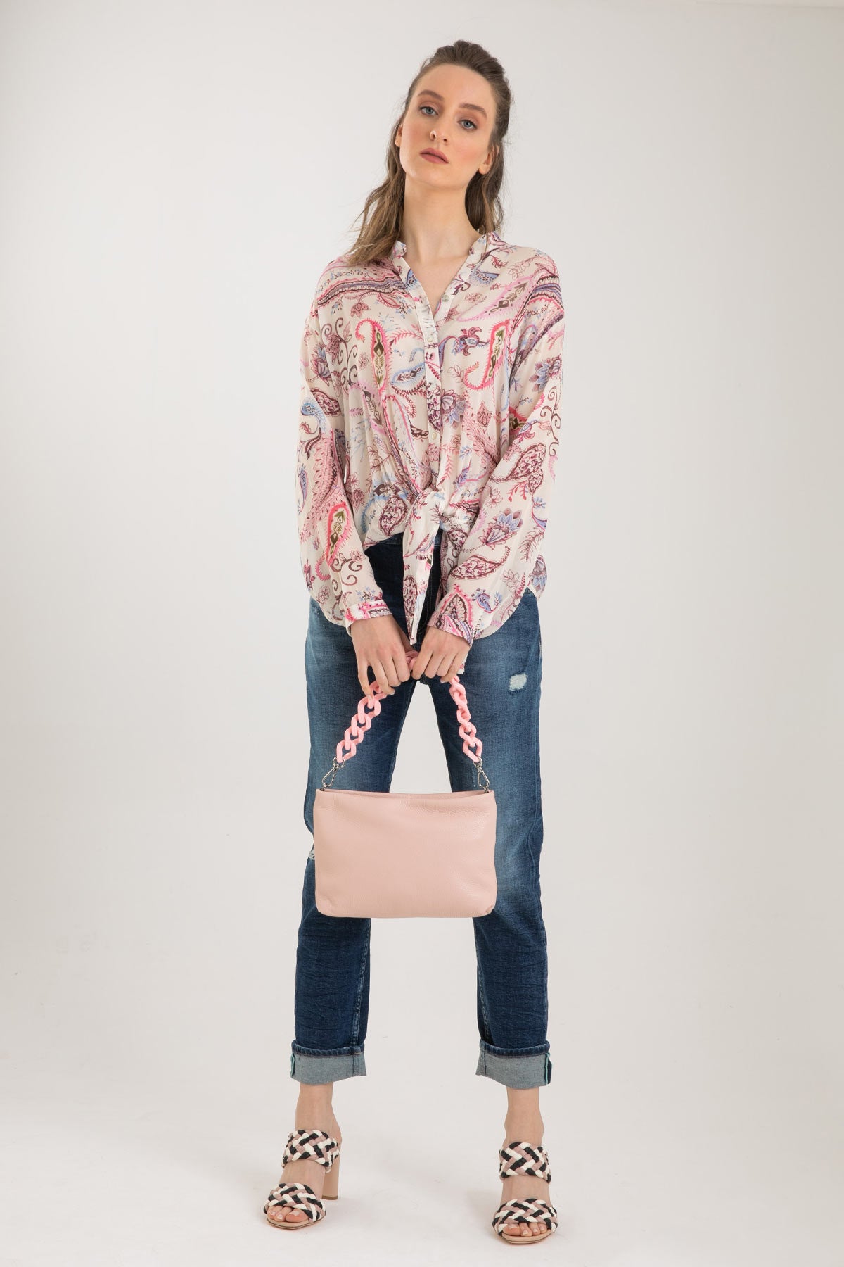 Replay Önden Bağlamalı Gömlek-Libas Trendy Fashion Store