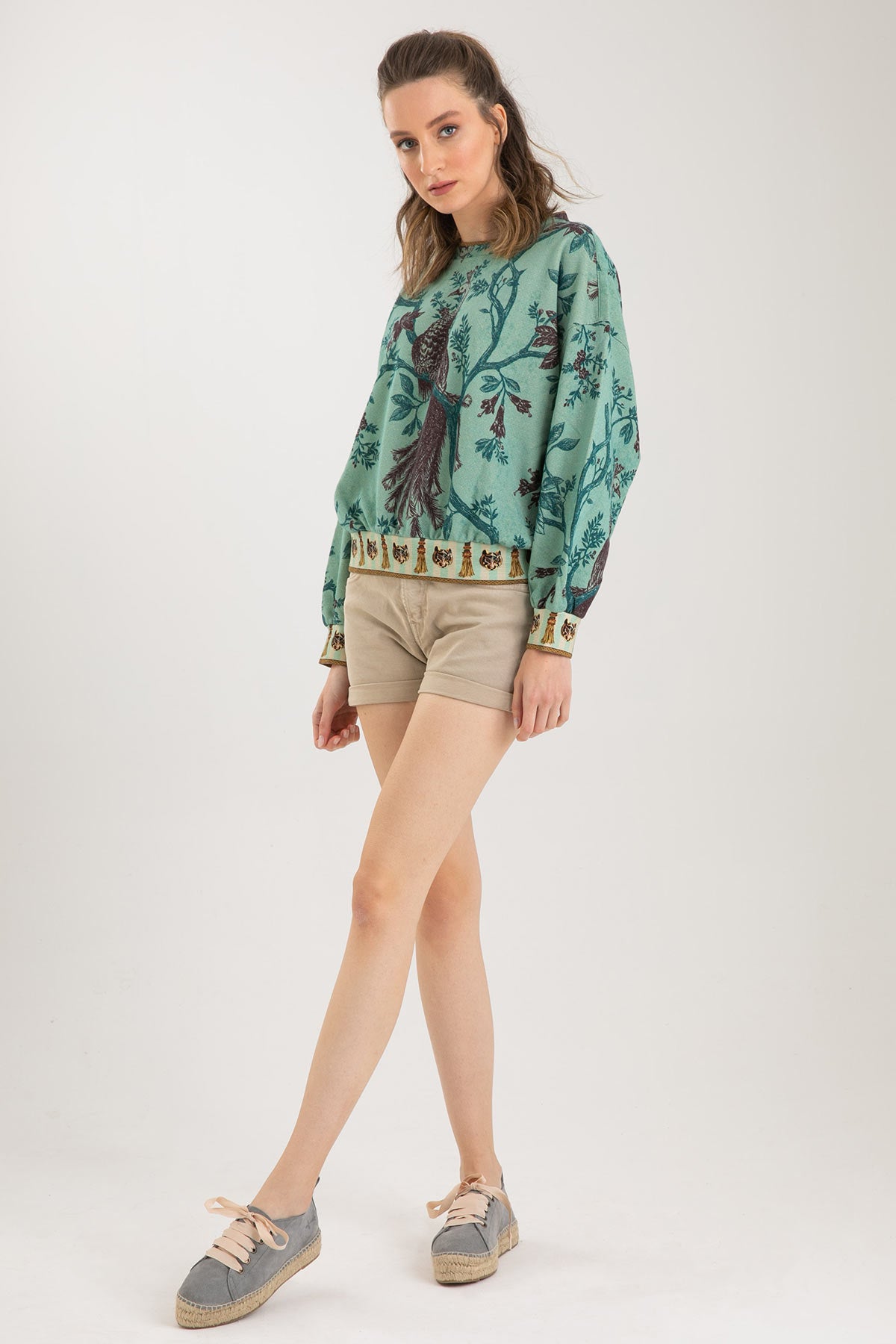 Replay Geniş Kesim Sweatshirt-Libas Trendy Fashion Store