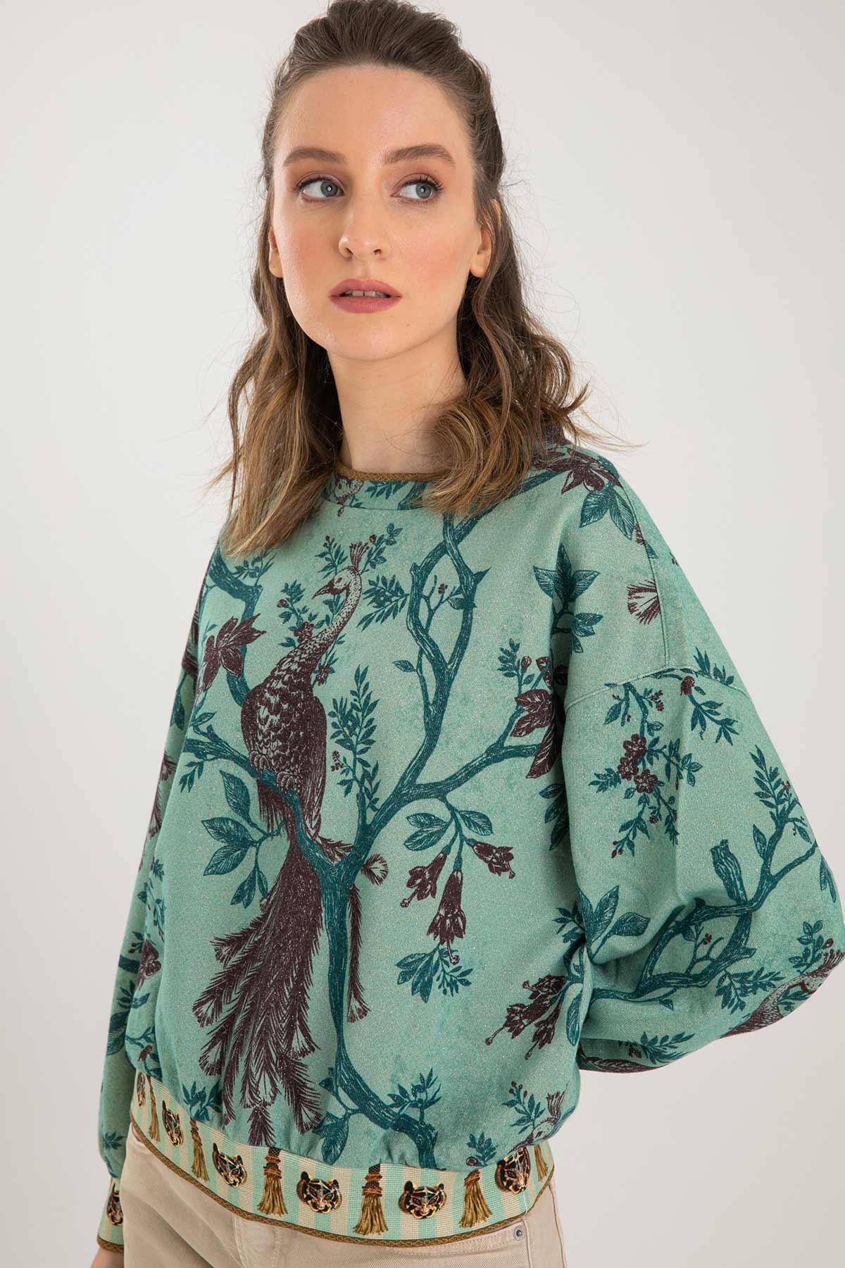 Replay Geniş Kesim Sweatshirt-Libas Trendy Fashion Store