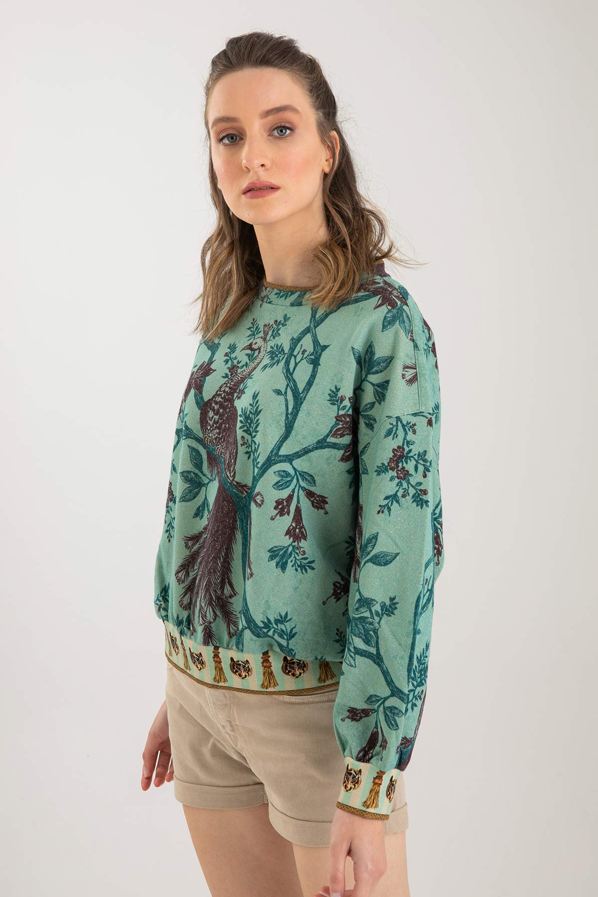 Replay Geniş Kesim Sweatshirt-Libas Trendy Fashion Store