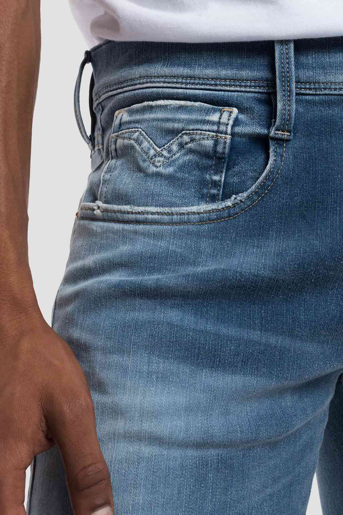 Replay Anbass Hyperflex Re-Used Slim Fit Jeans-Libas Trendy Fashion Store