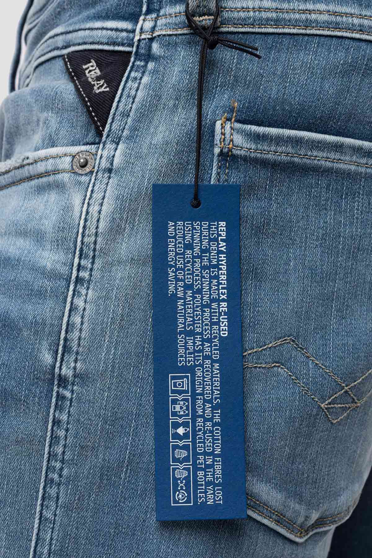 Replay Anbass Hyperflex Re-Used Slim Fit Jeans-Libas Trendy Fashion Store