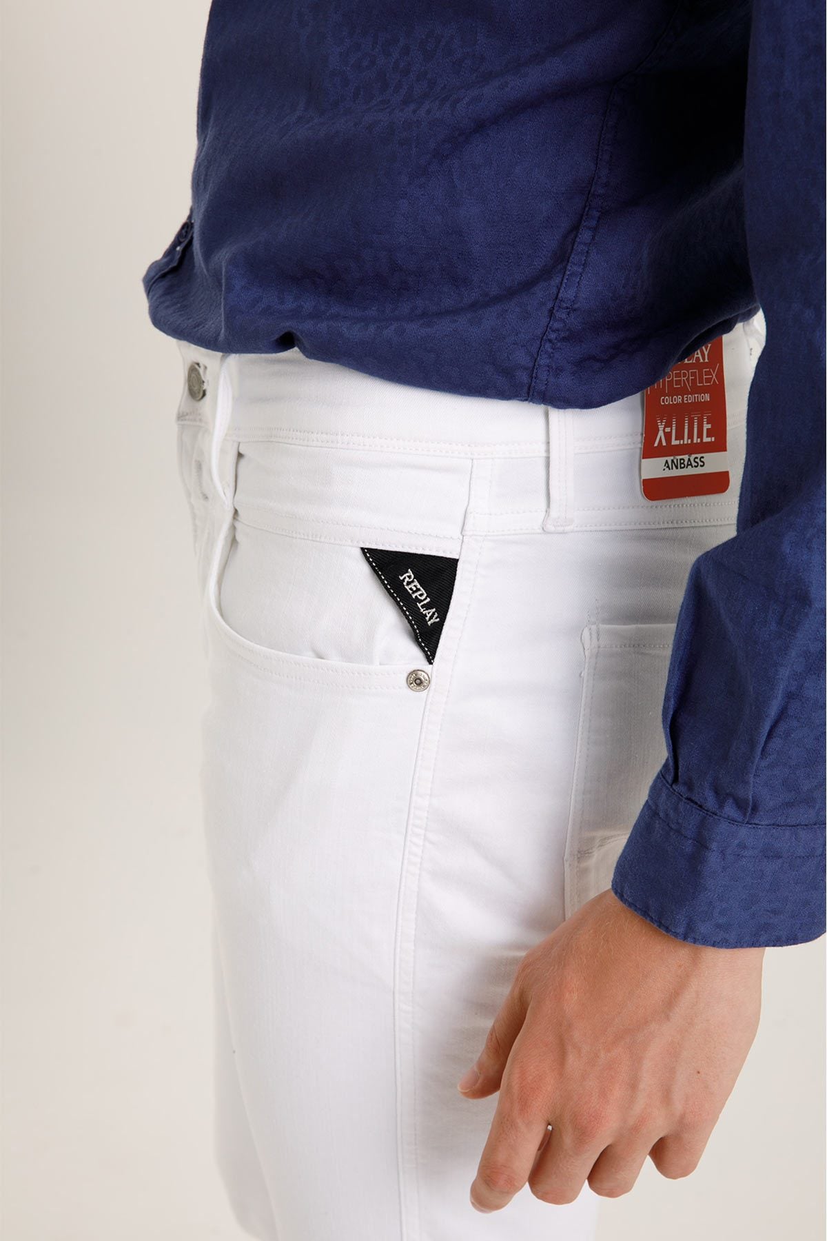 Replay Hyperflex Color Edition X-Lite Anbass Slim Fit Jeans-Libas Trendy Fashion Store