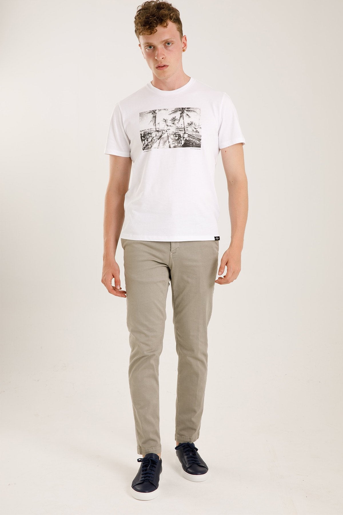 Replay Hyperflex Extra Light Chino Benni Regular Fit Pantolon-Libas Trendy Fashion Store