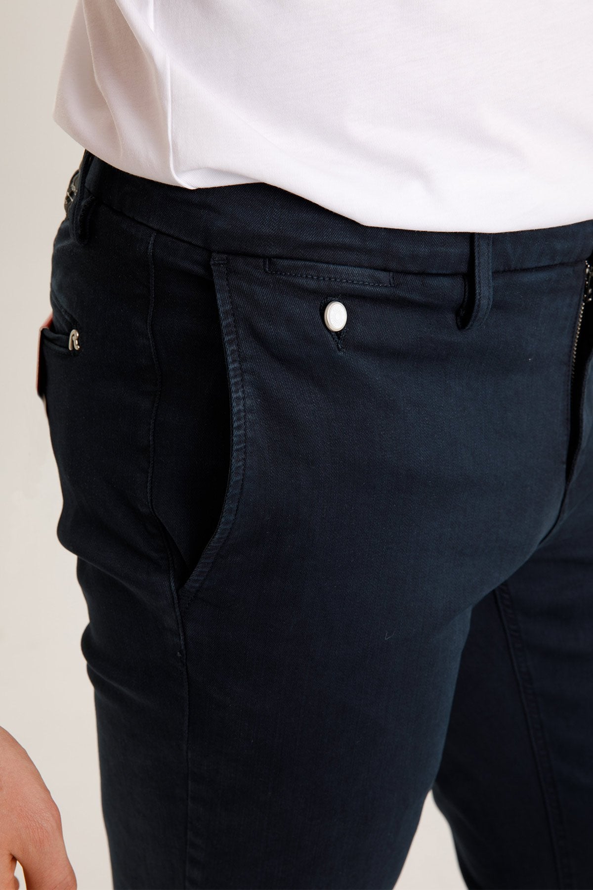 Replay Hyperflex Extra Light Chino Benni Regular Fit Pantolon-Libas Trendy Fashion Store