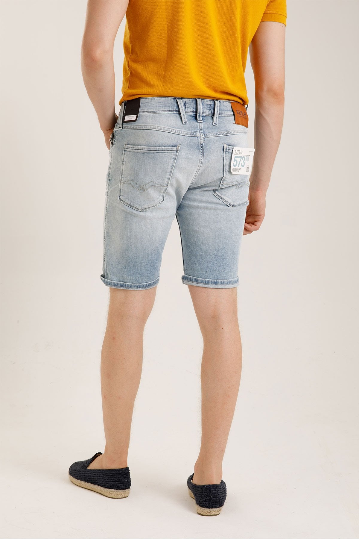 Replay Biopack Organic New Anbass Jean Şort-Libas Trendy Fashion Store