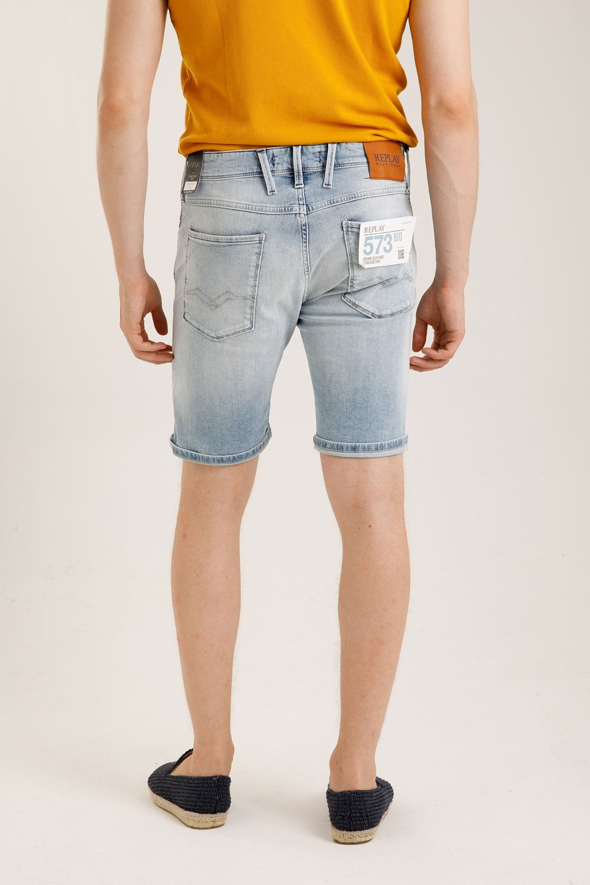 Replay Biopack Organic New Anbass Jean Şort-Libas Trendy Fashion Store