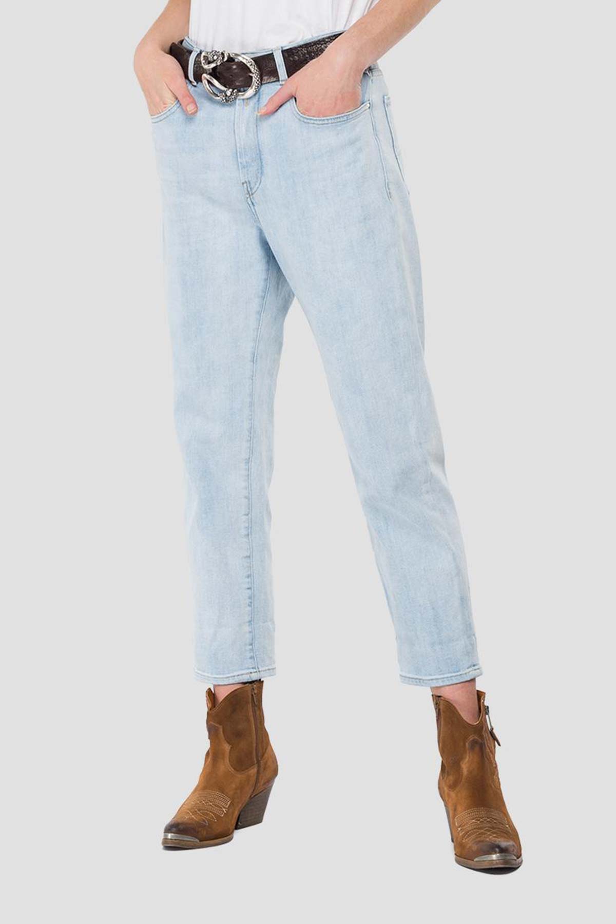 Replay Tyna Mom Fit Jeans-Libas Trendy Fashion Store