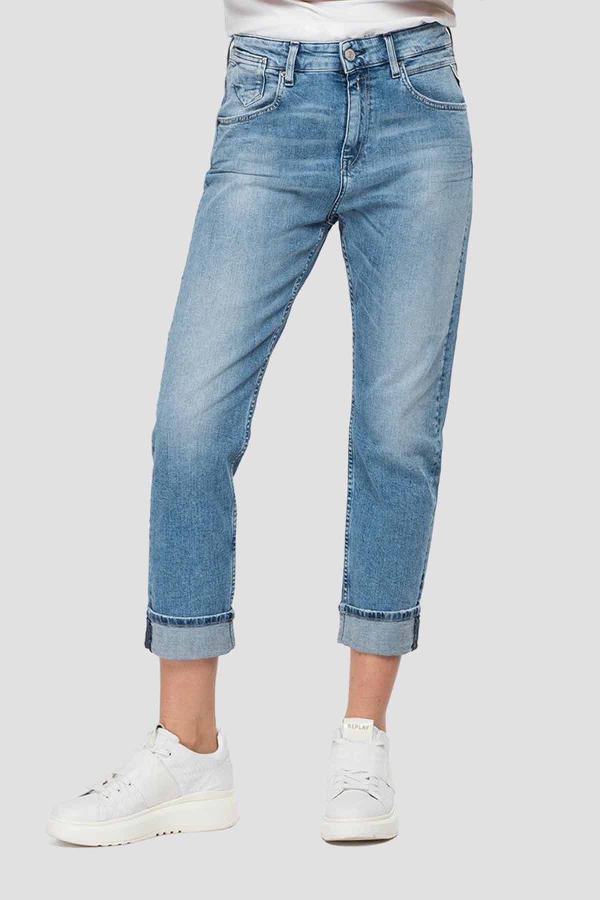 Replay Marty Slim Boyfriend Fit Biopack Organic Jeans-Libas Trendy Fashion Store