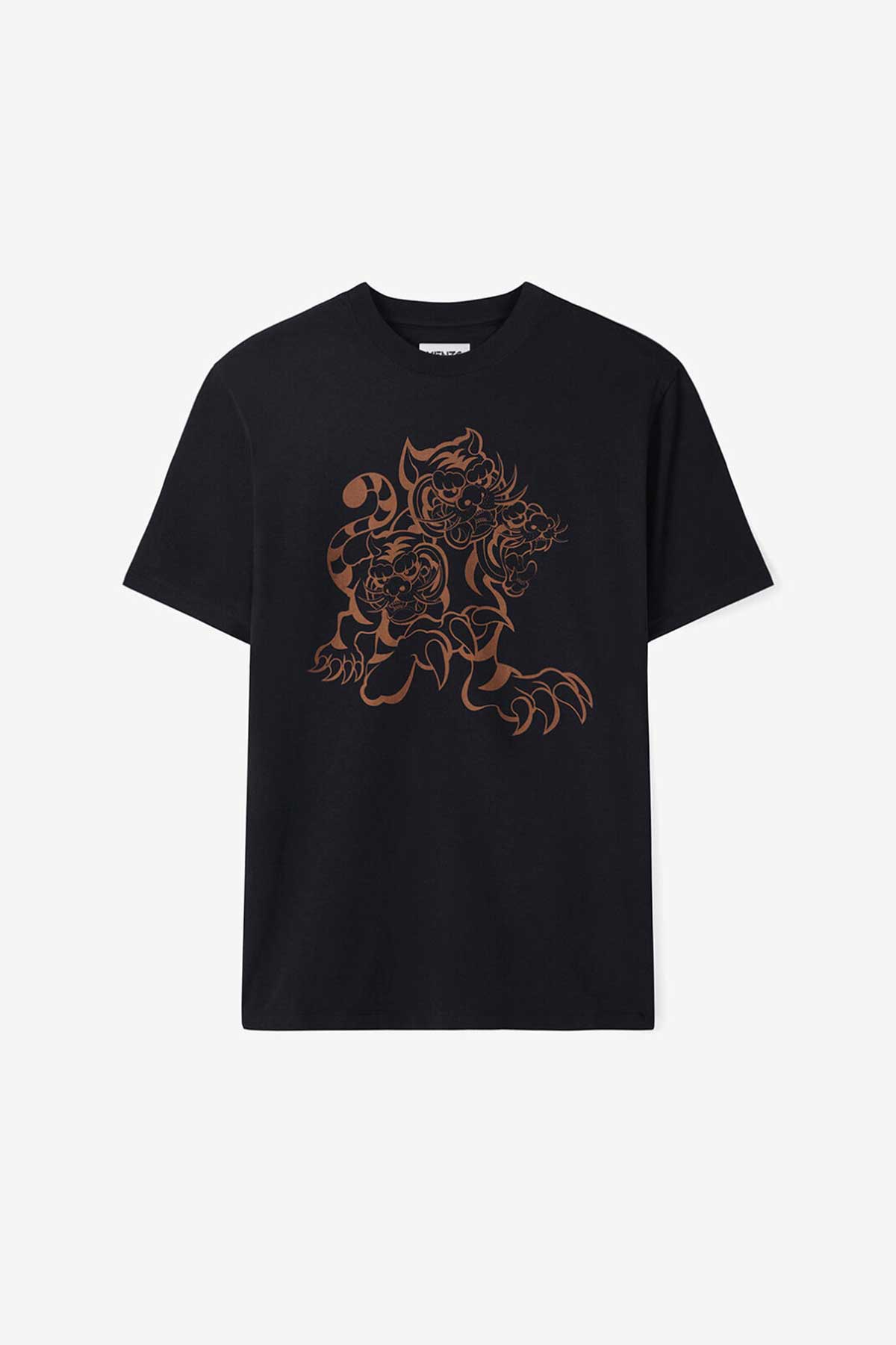 Kenzo Kaplan Logolu T-shirt-Libas Trendy Fashion Store