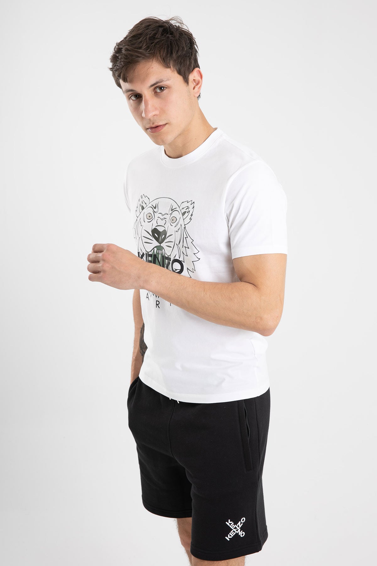 Kenzo Kaplan Logolu T-shirt-Libas Trendy Fashion Store
