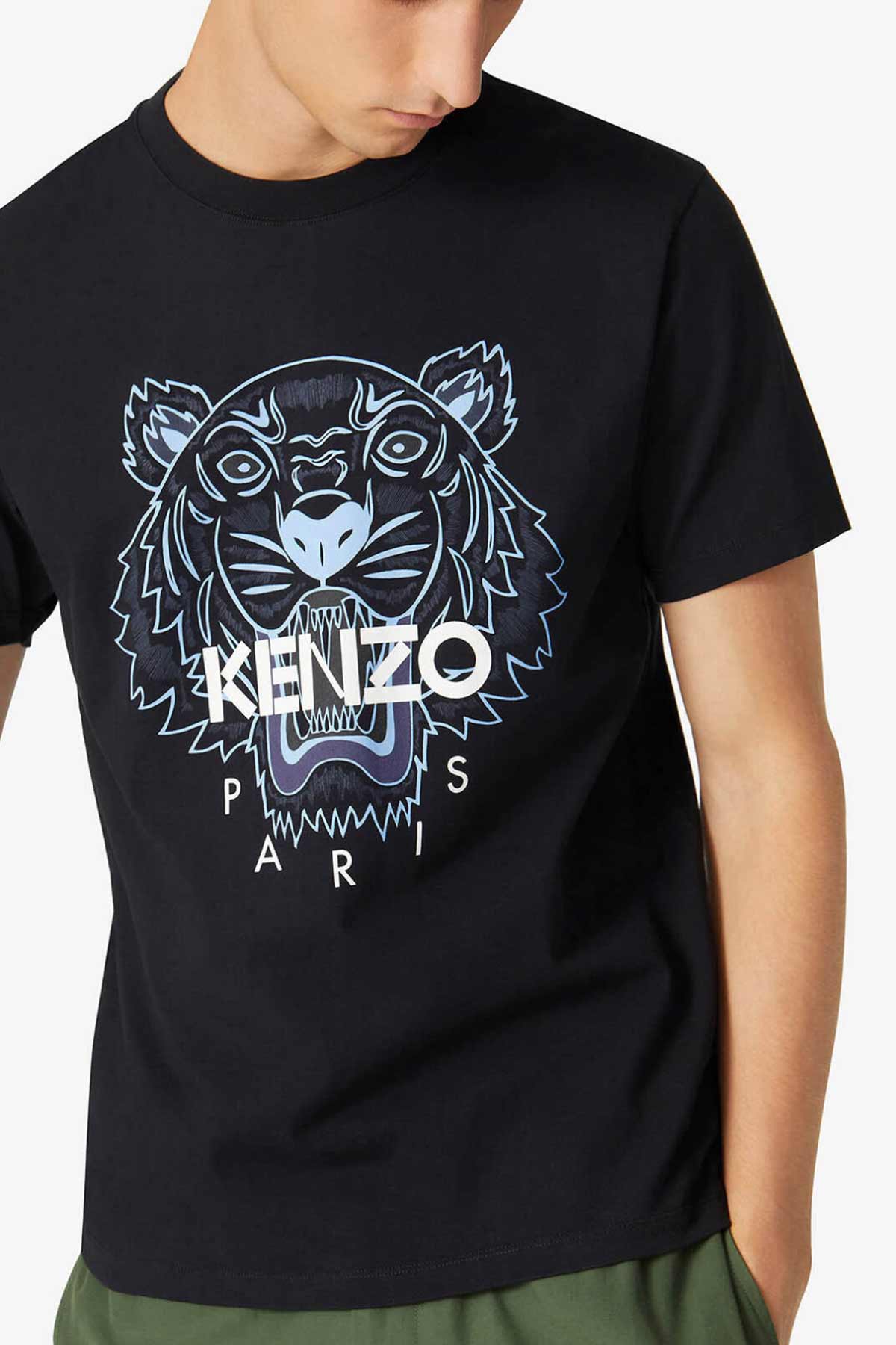 Kenzo Kaplan Logolu T-shirt-Libas Trendy Fashion Store