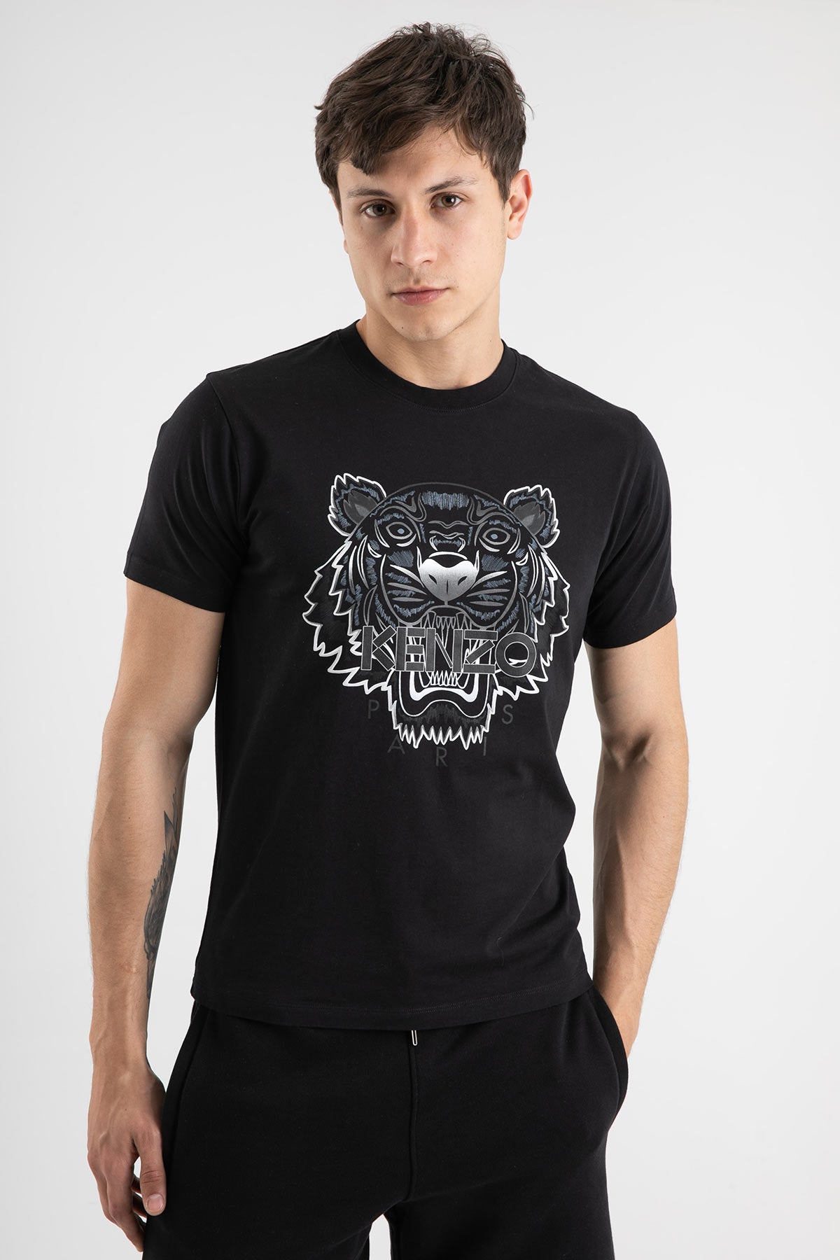 Kenzo Kaplan Logolu T-shirt-Libas Trendy Fashion Store