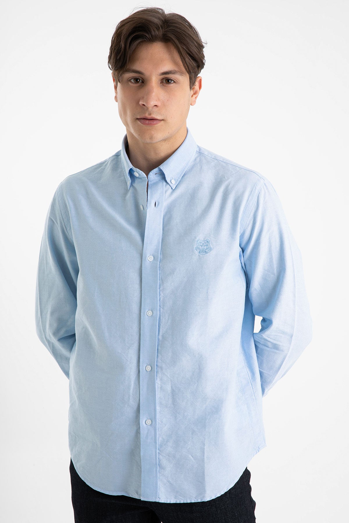 Kenzo Kaplan Logolu Gömlek-Libas Trendy Fashion Store