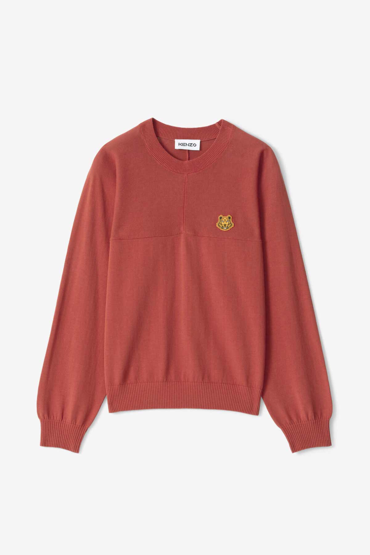 Kenzo Kaplan Logolu Yuvarlak Yaka Triko-Libas Trendy Fashion Store