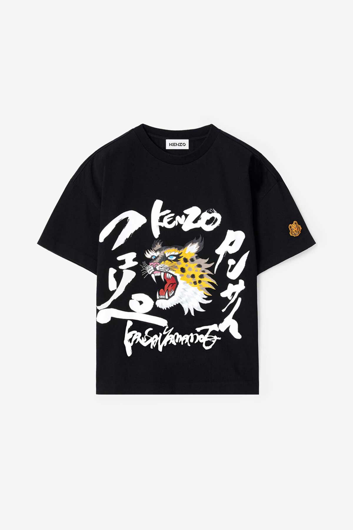 Kenzo Çita Logolu Bol Kesim T-shirt-Libas Trendy Fashion Store