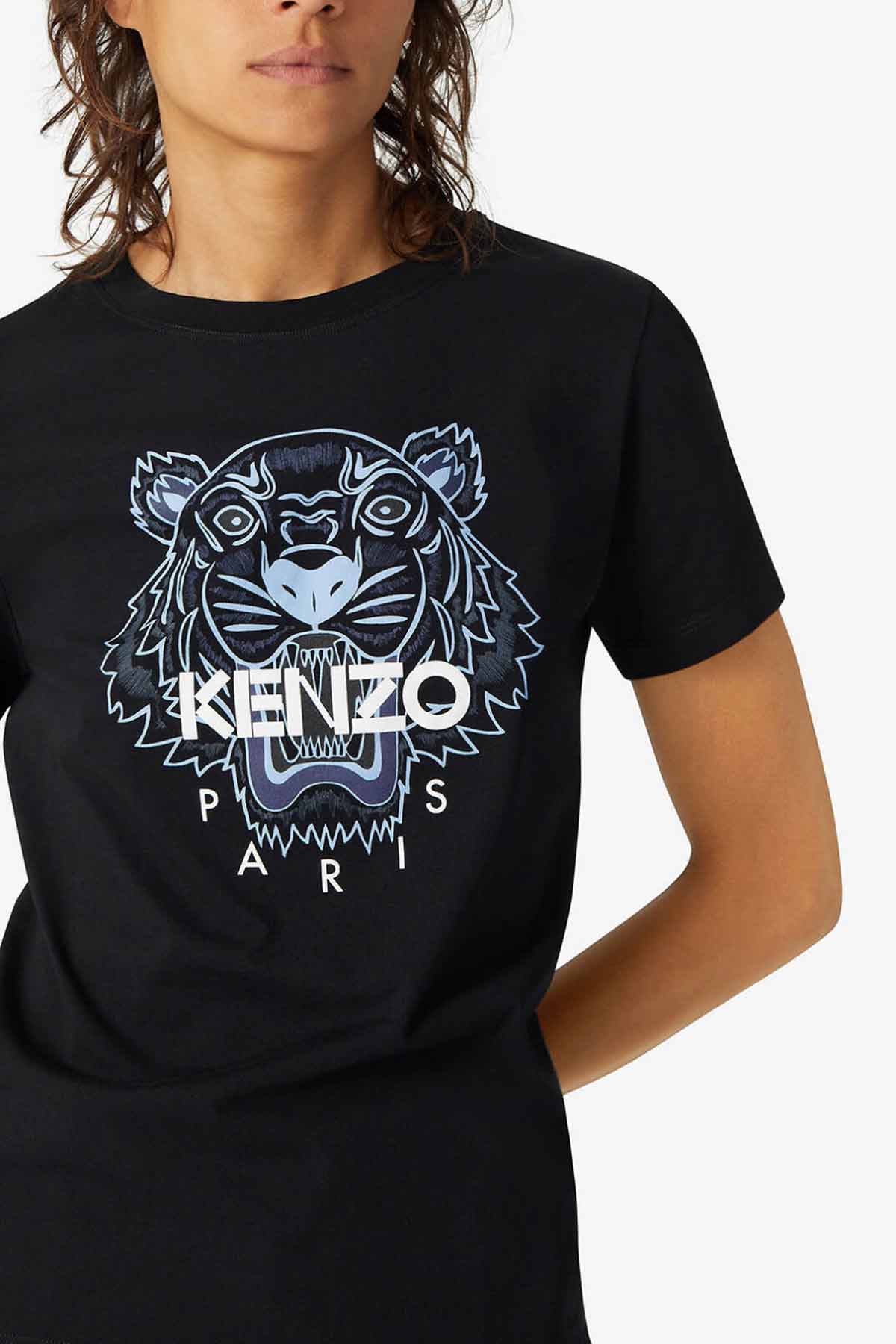 Kenzo Kaplan Logolu T-shirt-Libas Trendy Fashion Store