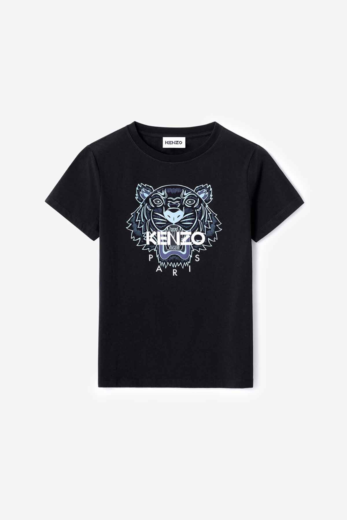 Kenzo Kaplan Logolu T-shirt-Libas Trendy Fashion Store