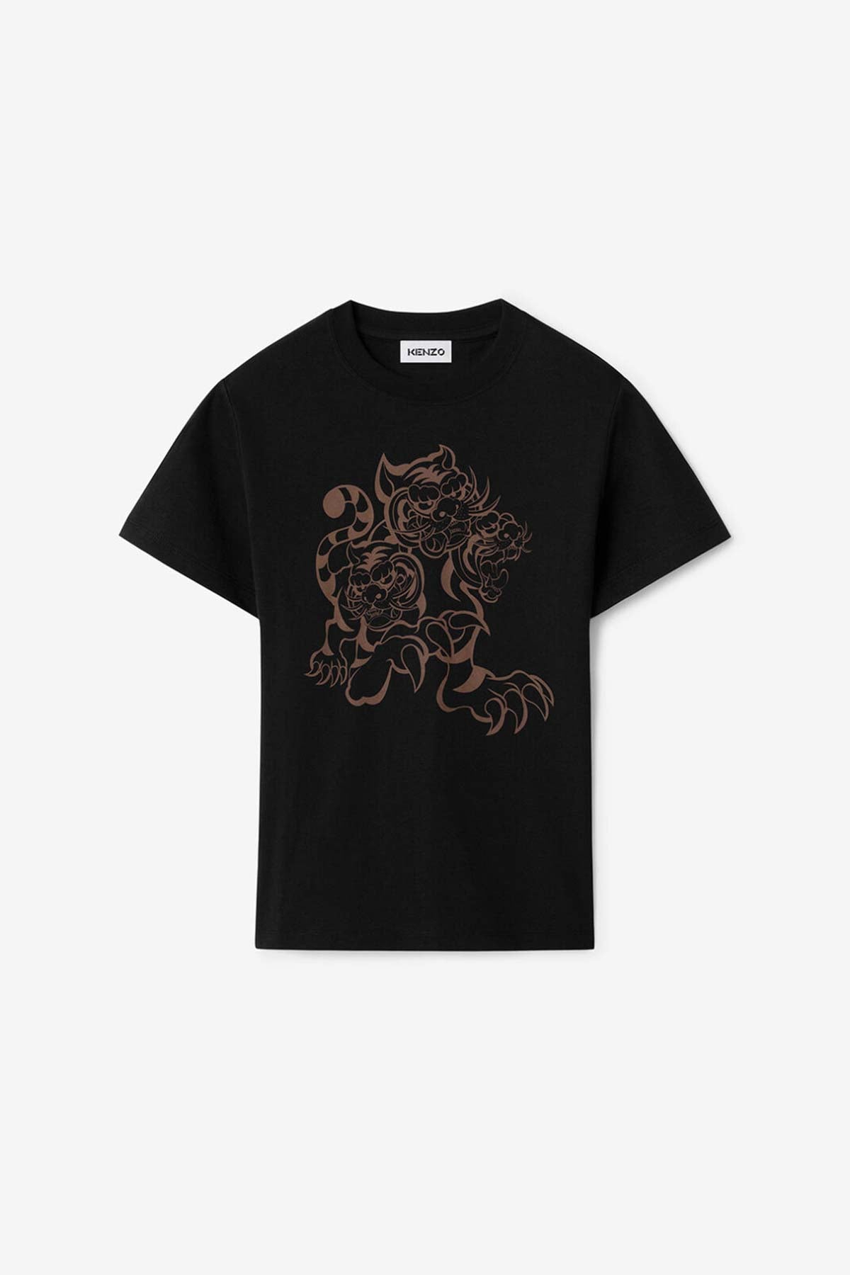 Kenzo Kaplan Logolu T-shirt-Libas Trendy Fashion Store
