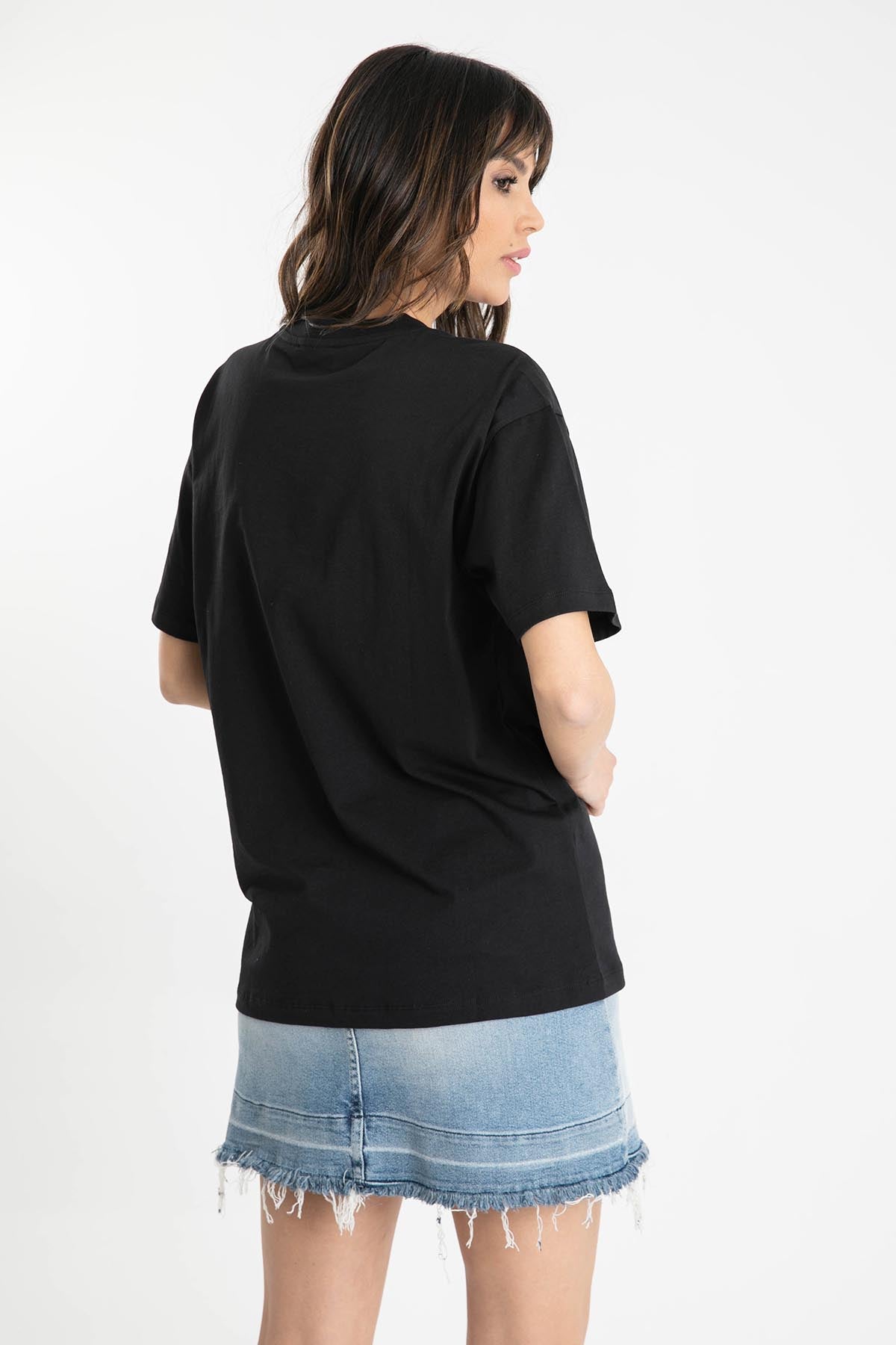 Kenzo Kaplan Logolu T-shirt-Libas Trendy Fashion Store