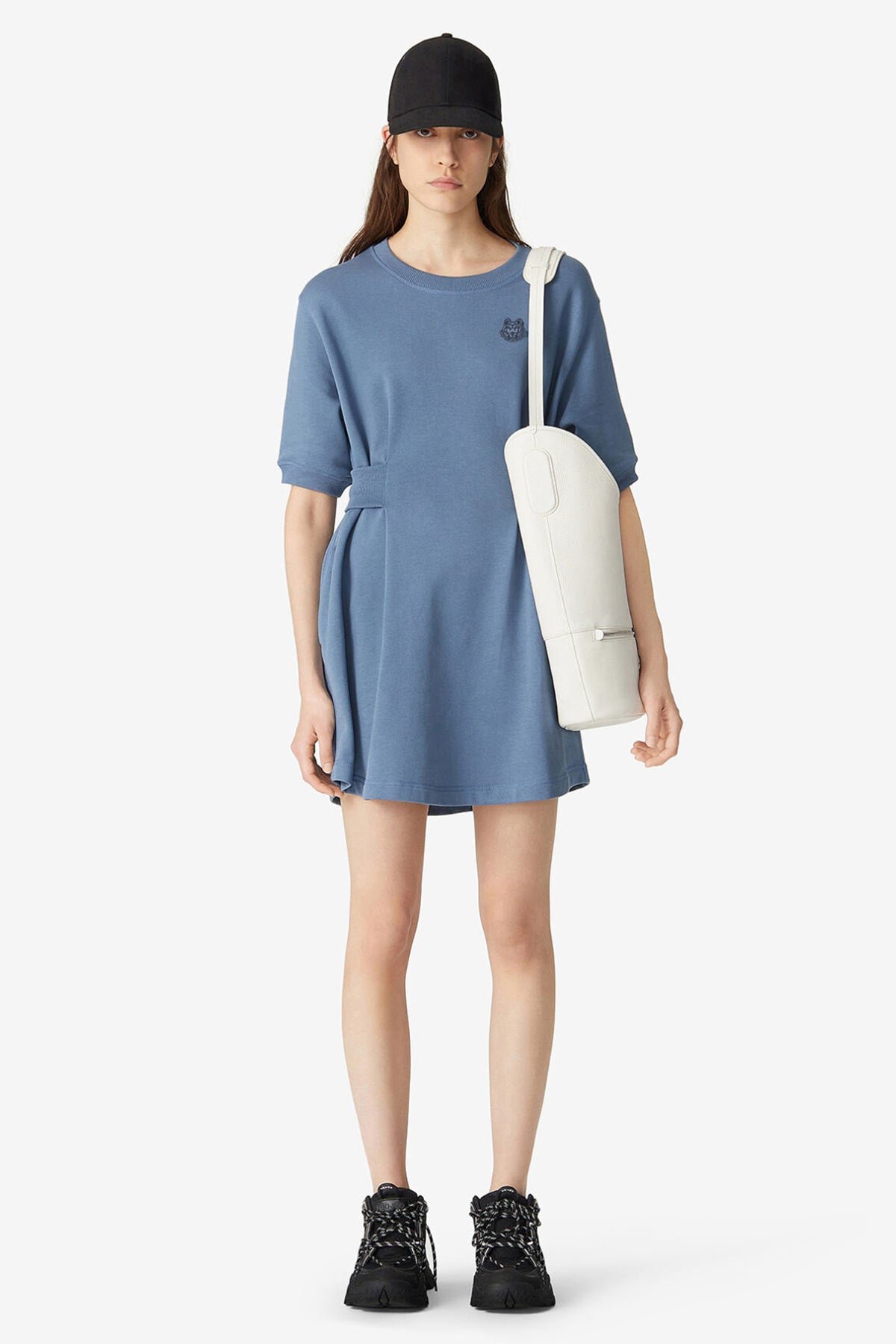 Kenzo Belden Oturtmalı Mini Elbise-Libas Trendy Fashion Store