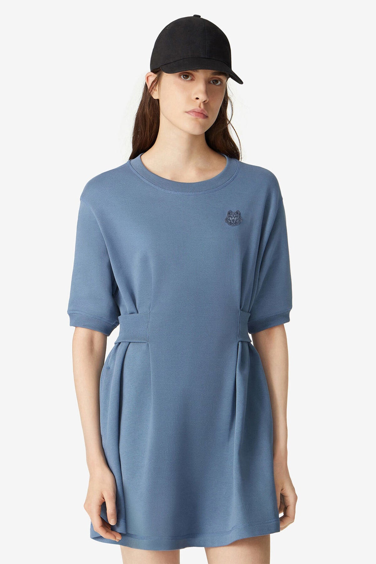 Kenzo Belden Oturtmalı Mini Elbise-Libas Trendy Fashion Store