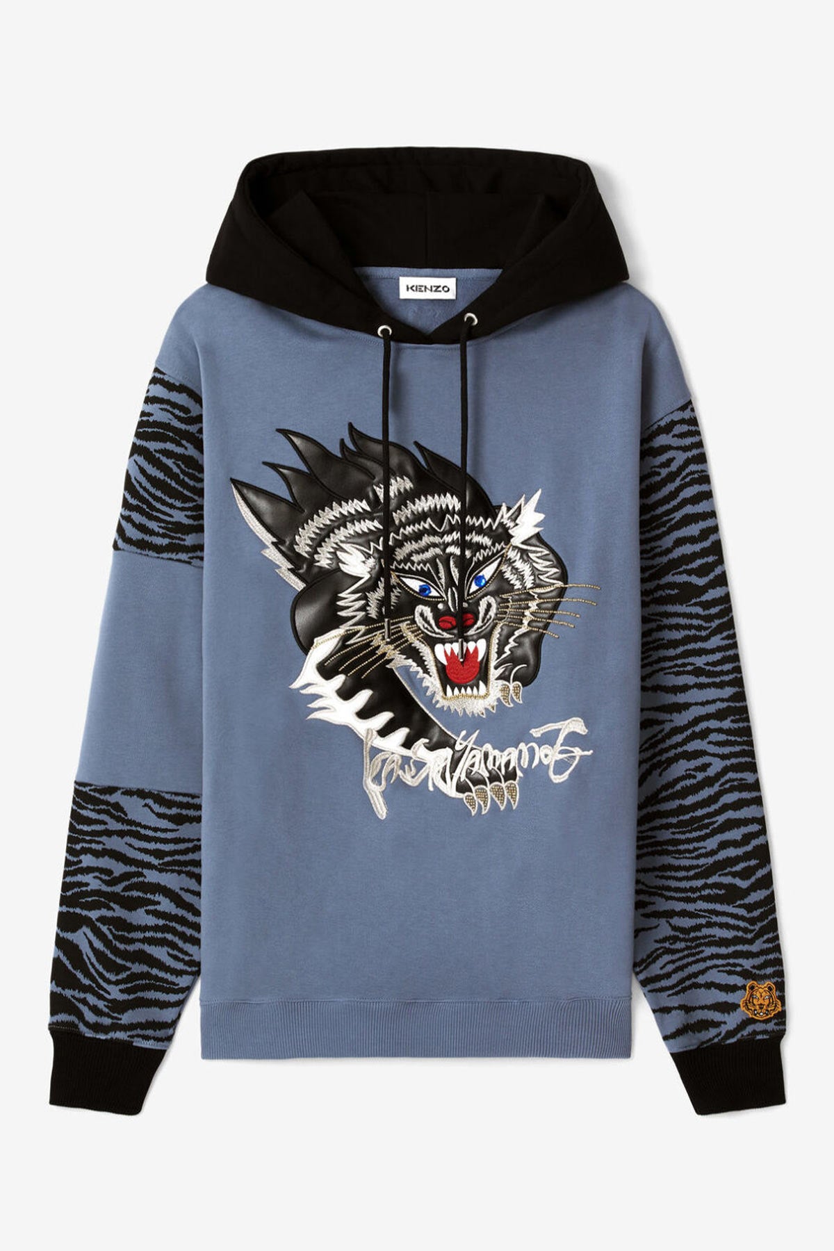 Kenzo Çita Logolu Kapüşonlu Sweatshirt-Libas Trendy Fashion Store
