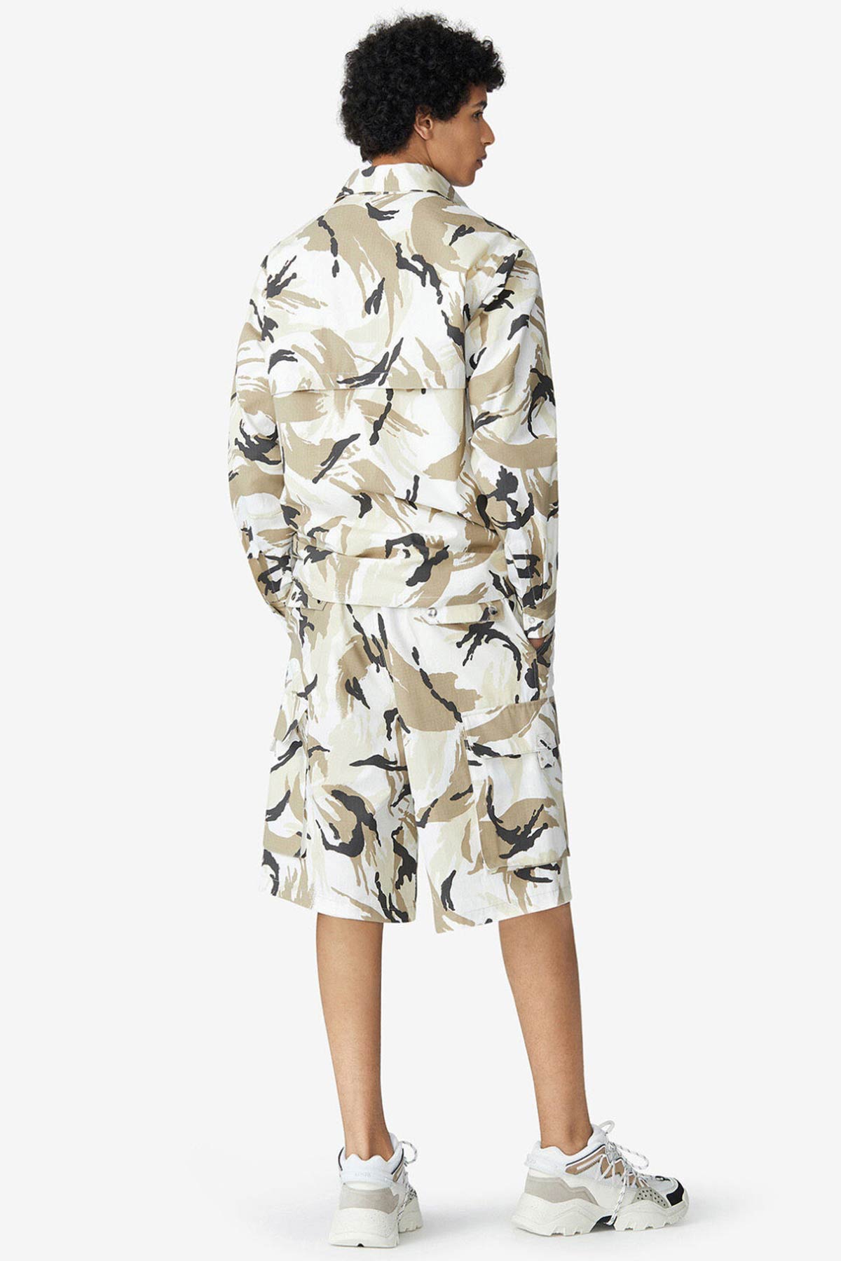 Kenzo Tropic Camo Desenli Gömlek Ceket-Libas Trendy Fashion Store