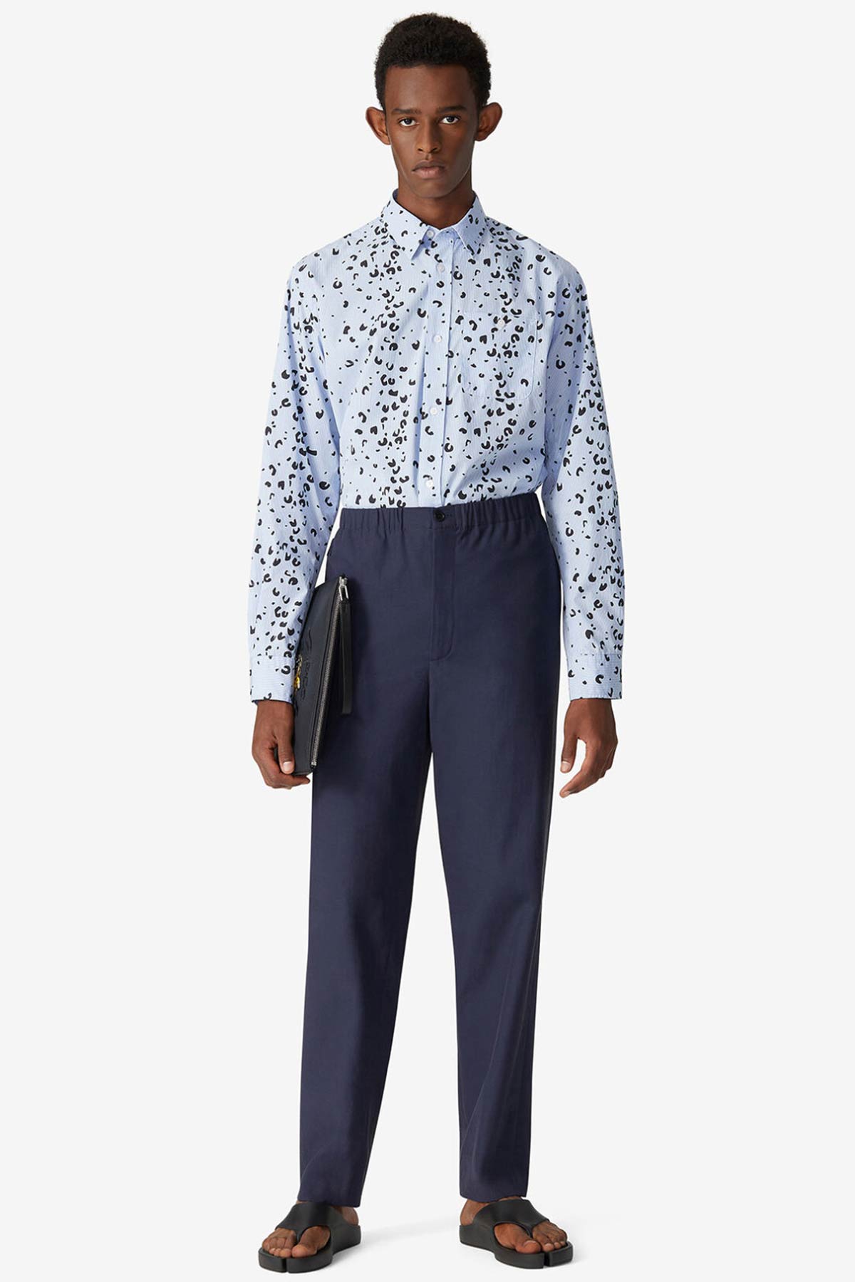 Kenzo Elastik Bel Yandan Cepli Pantolon-Libas Trendy Fashion Store