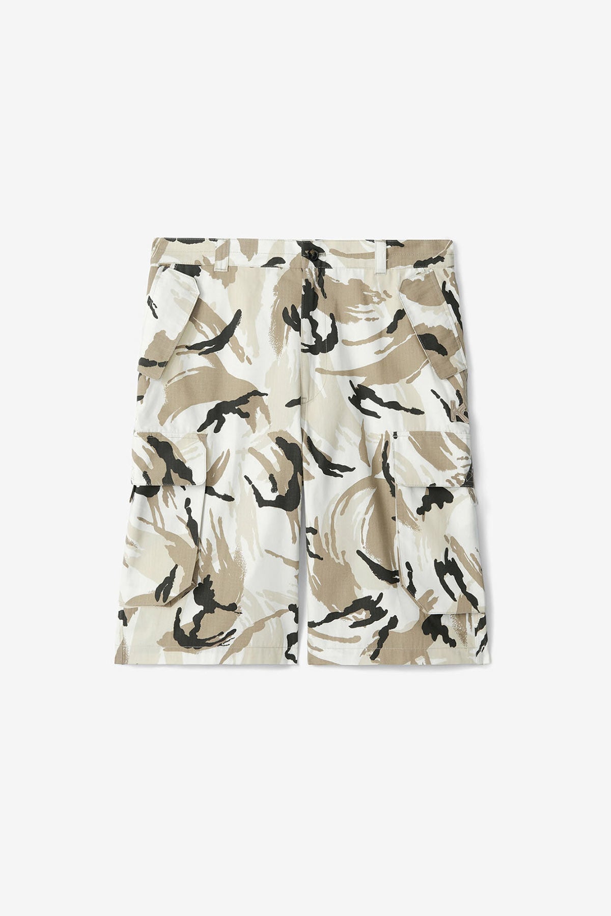 Kenzo Tropic Camo Desenli Kargo Şort-Libas Trendy Fashion Store