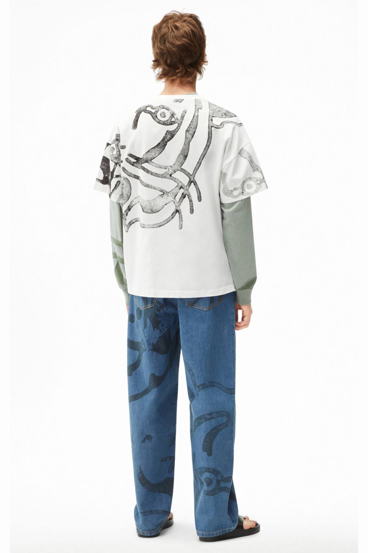 Kenzo Boxy Fit Logolu T-shirt-Libas Trendy Fashion Store