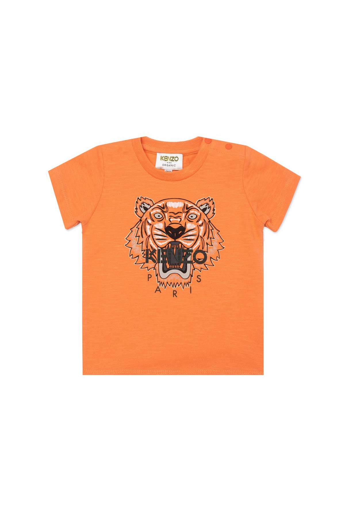 Kenzo Kids 2-4 Yaş Erkek Çocuk Kaplan Logolu T-shirt-Libas Trendy Fashion Store